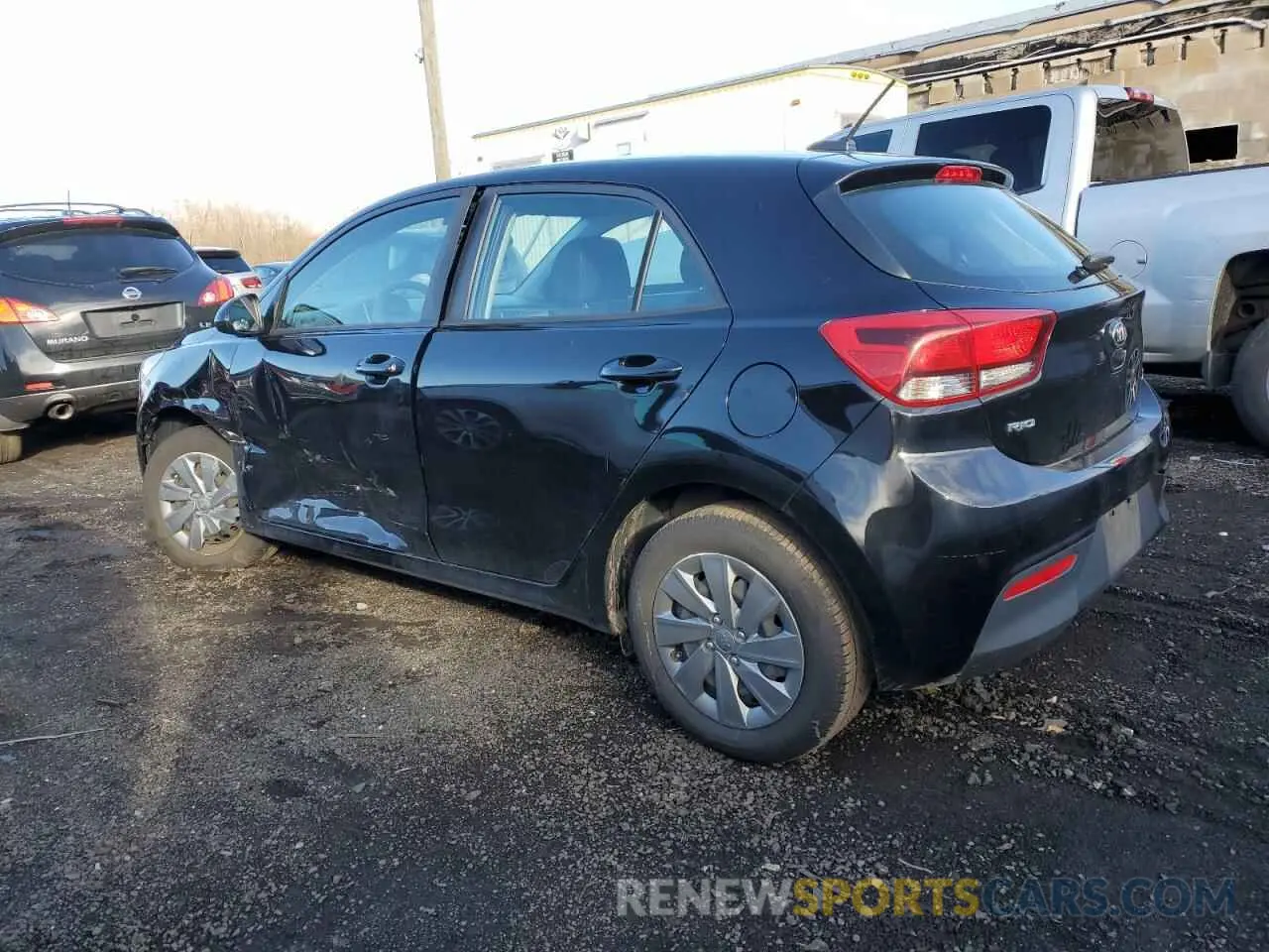 2 Photograph of a damaged car 3KPA25AD7LE260940 KIA RIO 2020