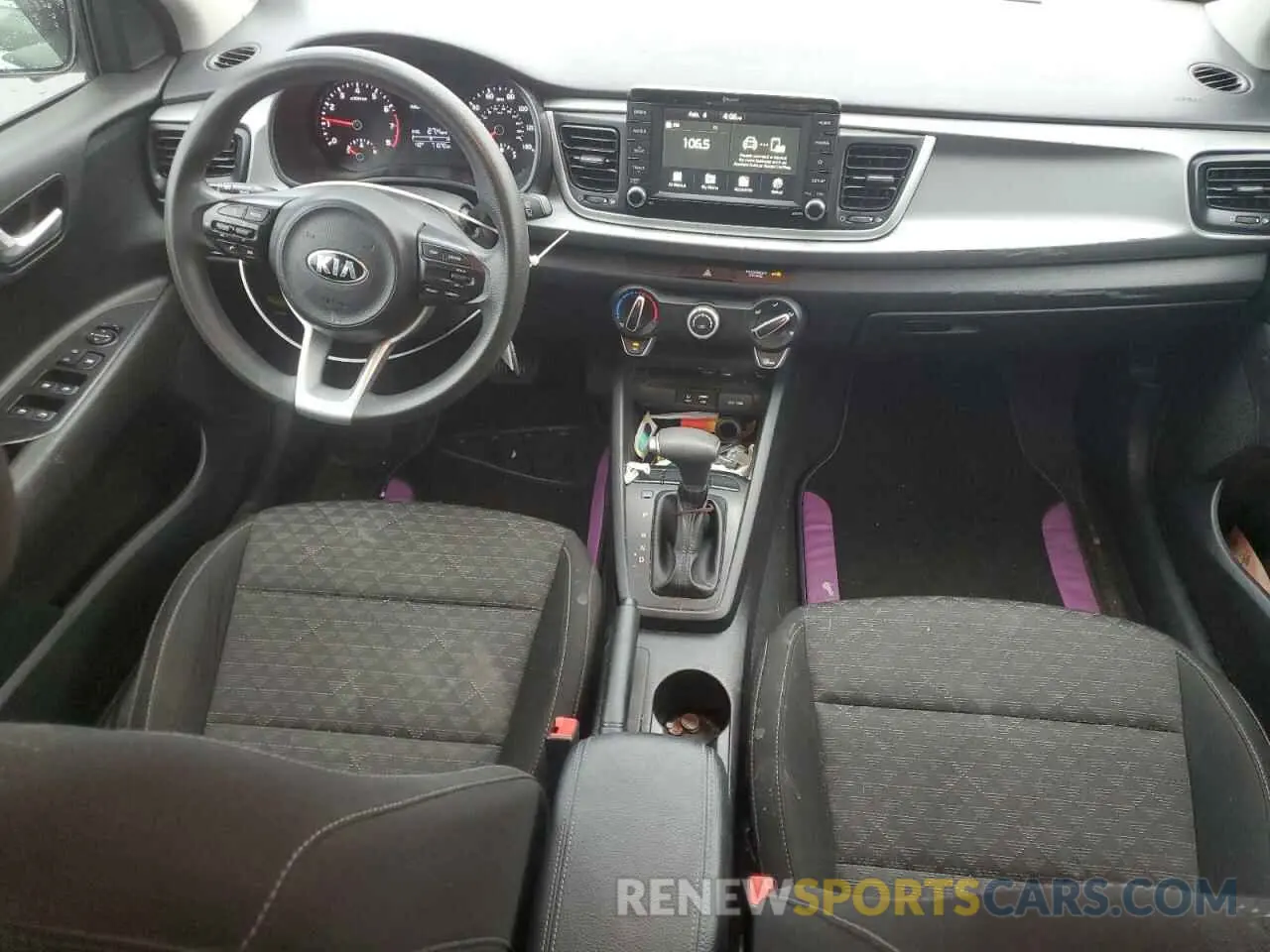 8 Photograph of a damaged car 3KPA25AD7LE311157 KIA RIO 2020
