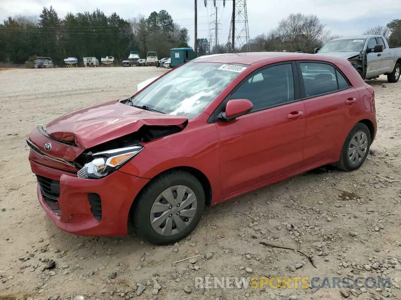 1 Photograph of a damaged car 3KPA25AD9LE335511 KIA RIO 2020