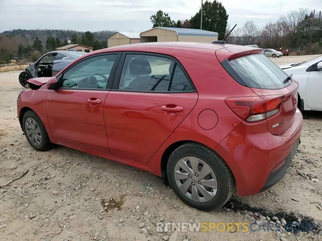 2 Photograph of a damaged car 3KPA25AD9LE335511 KIA RIO 2020