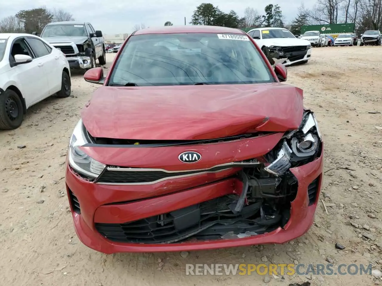 5 Photograph of a damaged car 3KPA25AD9LE335511 KIA RIO 2020