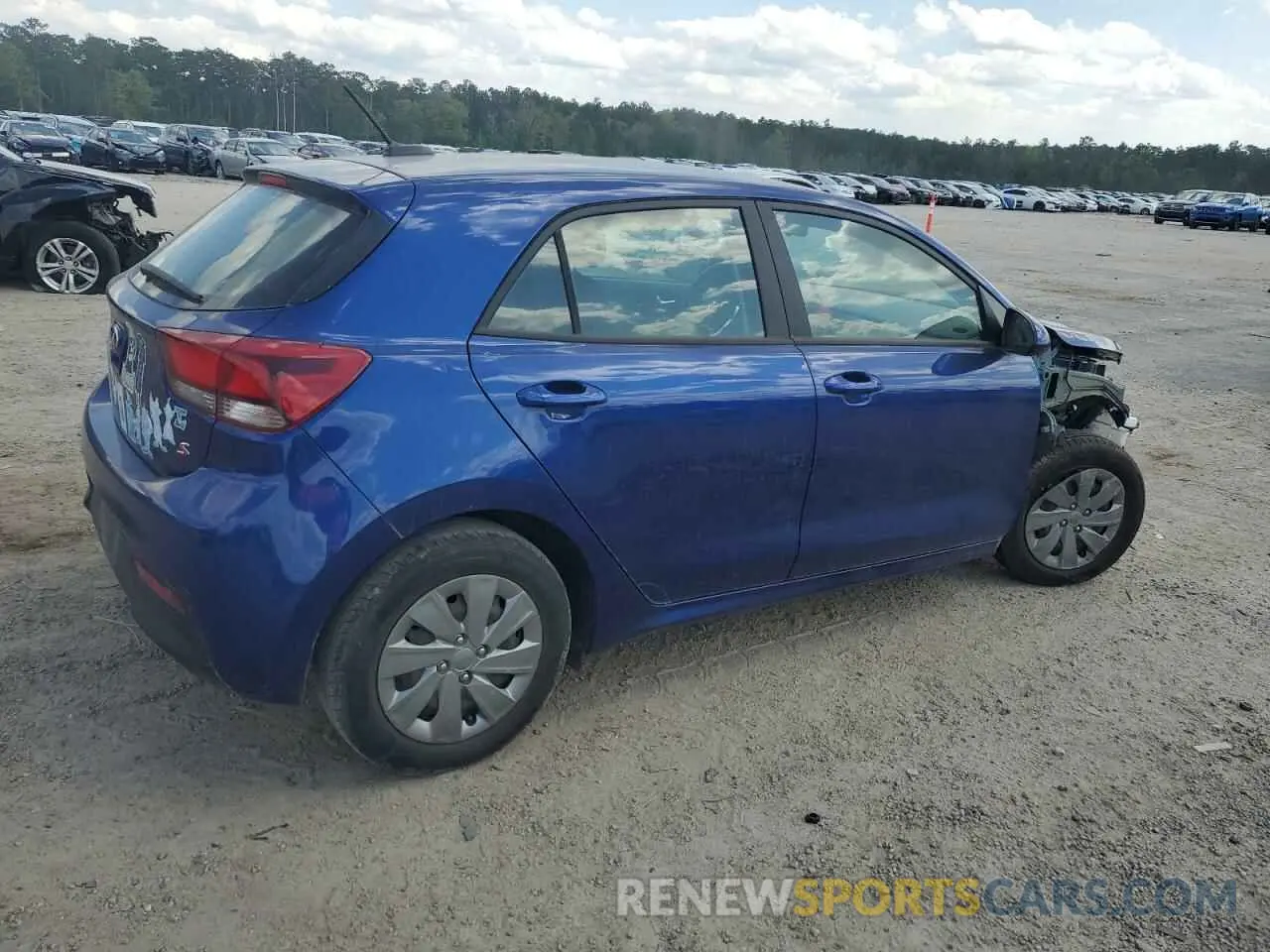 3 Photograph of a damaged car 3KPA25ADXLE307345 KIA RIO 2020