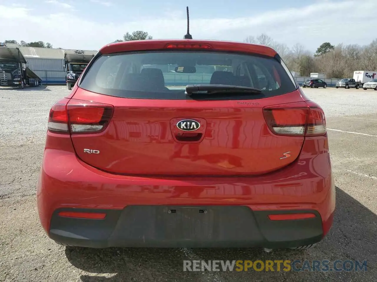 6 Photograph of a damaged car 3KPA25ADXLE348137 KIA RIO 2020