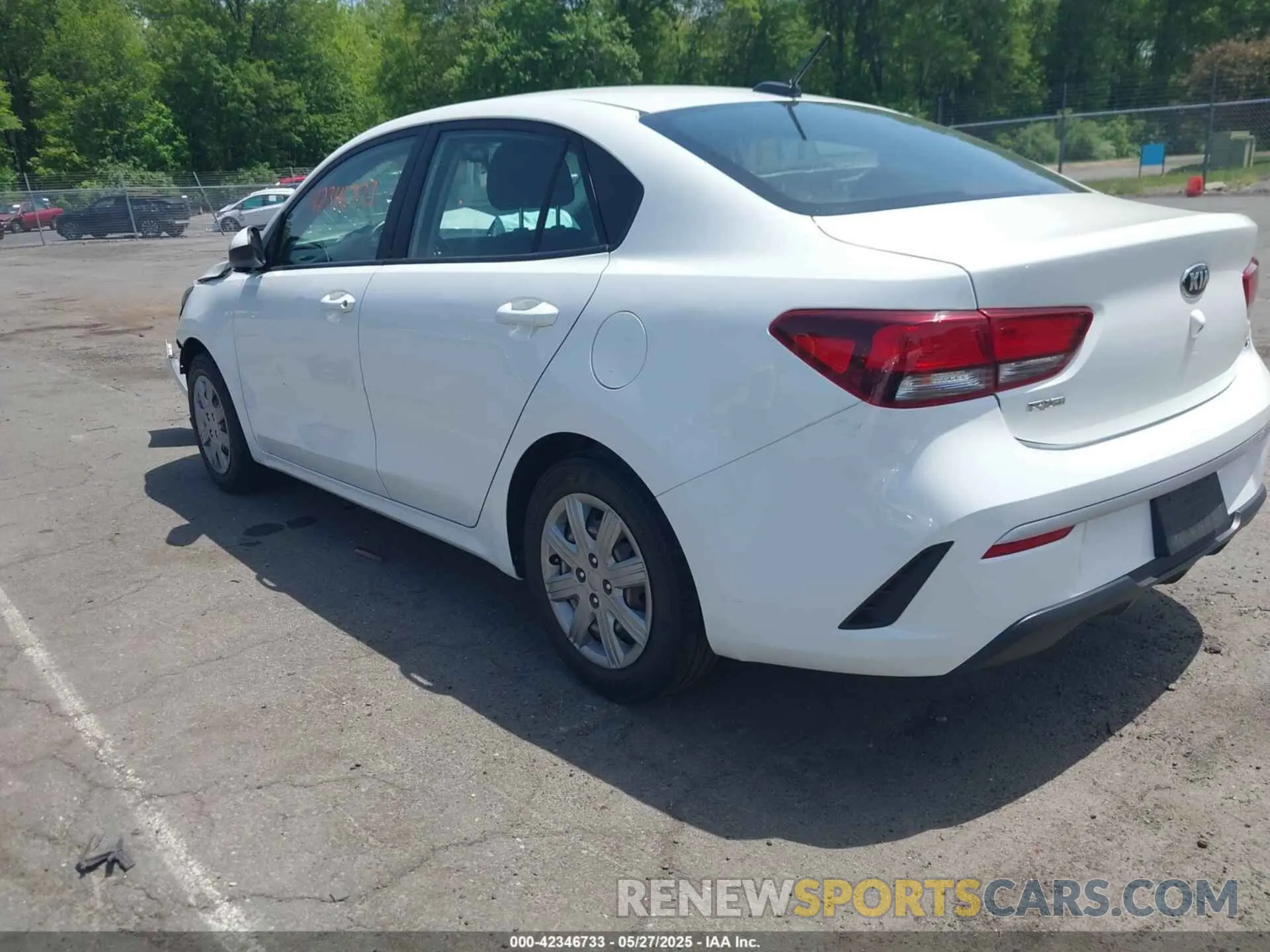 3 Photograph of a damaged car 3KPA24AD0ME365752 KIA RIO 2021