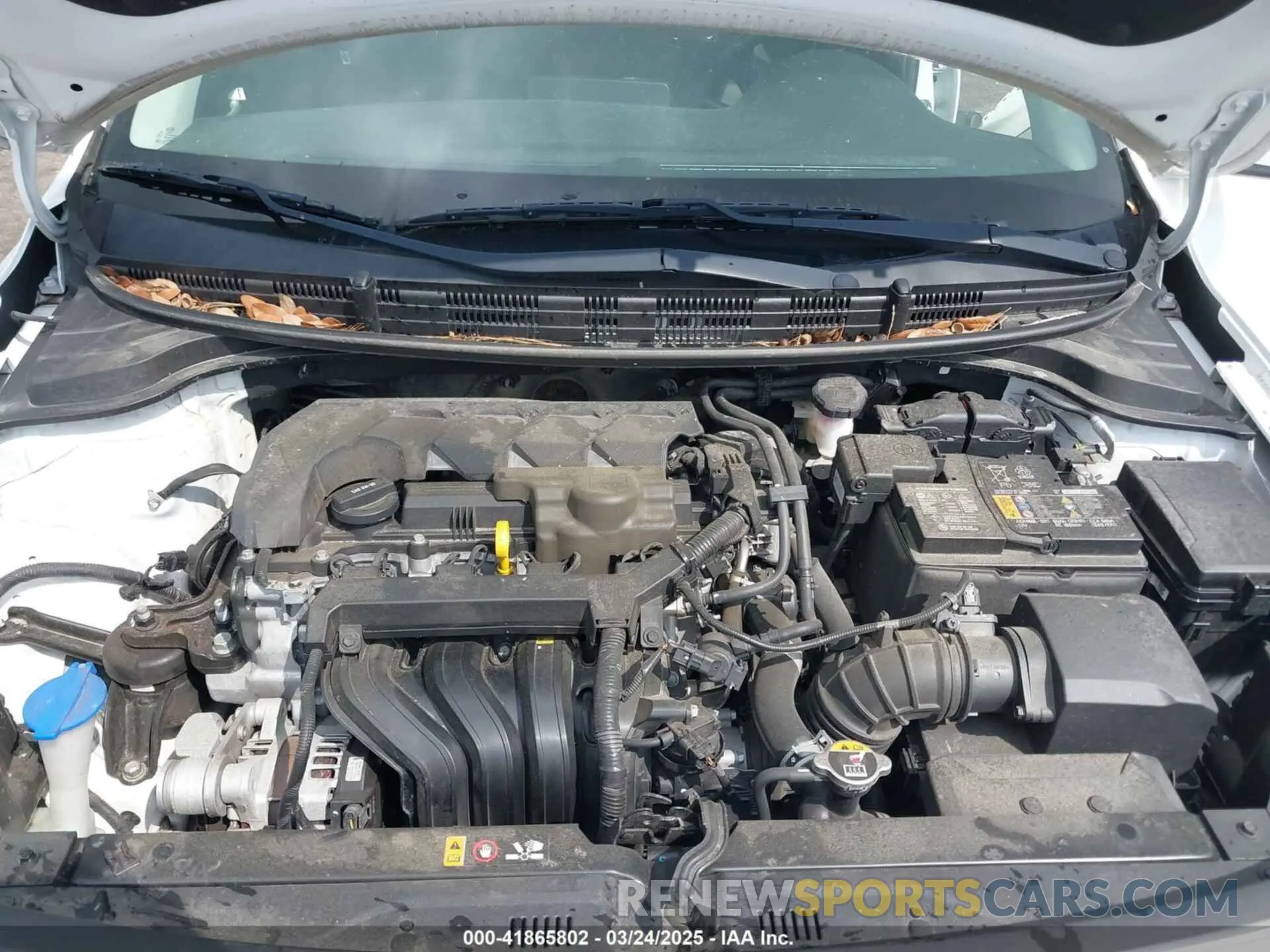 10 Photograph of a damaged car 3KPA24AD0ME395186 KIA RIO 2021