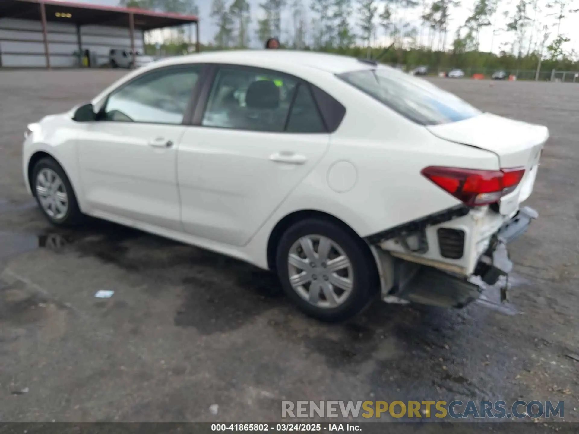 3 Photograph of a damaged car 3KPA24AD0ME395186 KIA RIO 2021