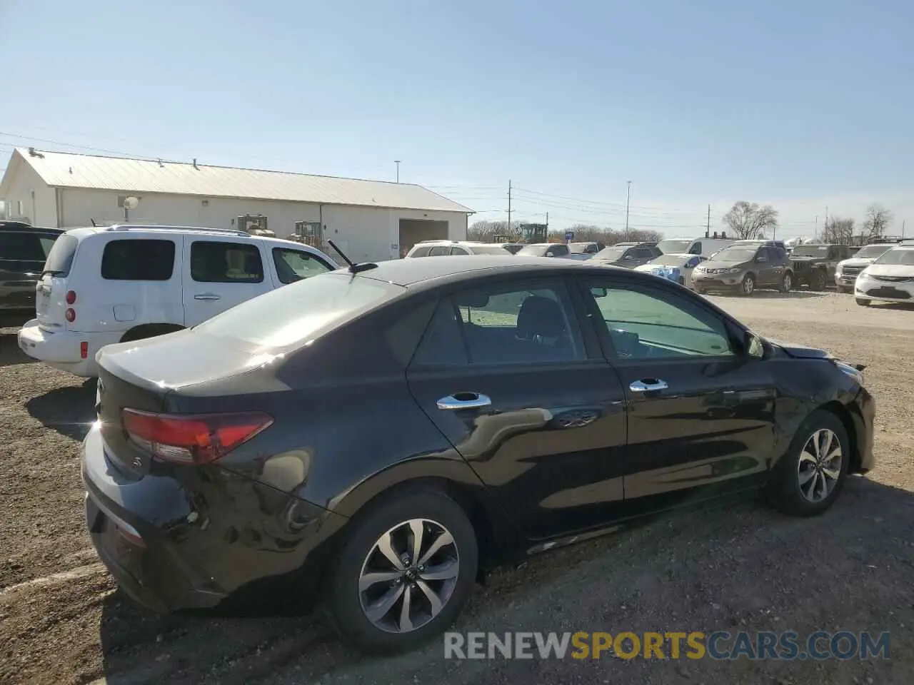 3 Photograph of a damaged car 3KPA24AD0ME415792 KIA RIO 2021