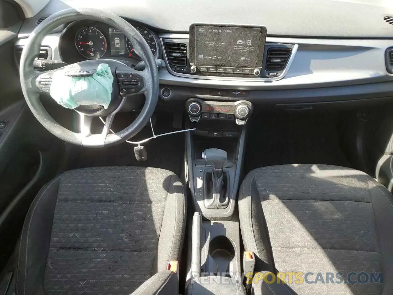 8 Photograph of a damaged car 3KPA24AD0ME415792 KIA RIO 2021