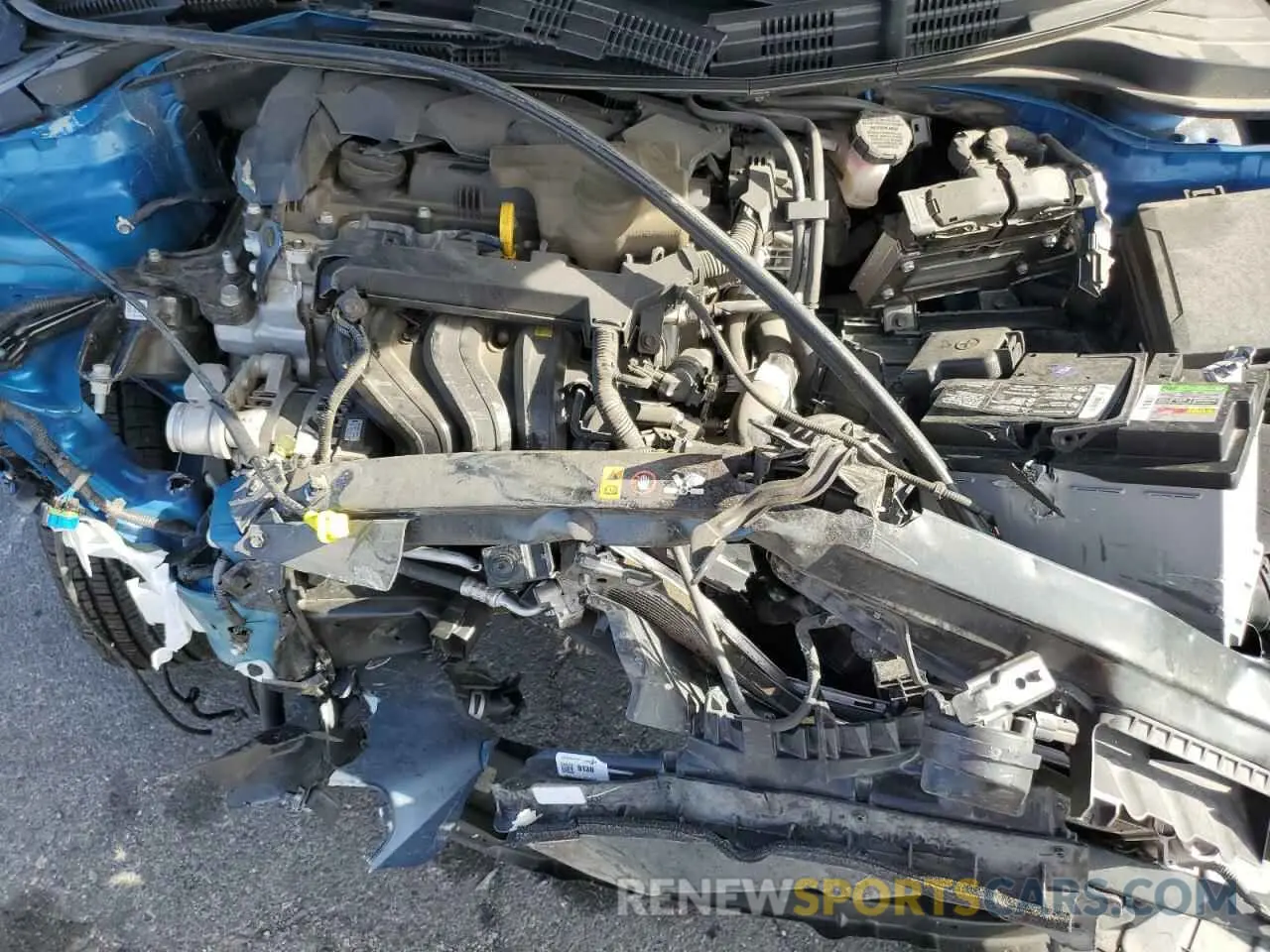 12 Photograph of a damaged car 3KPA24AD1ME364884 KIA RIO 2021