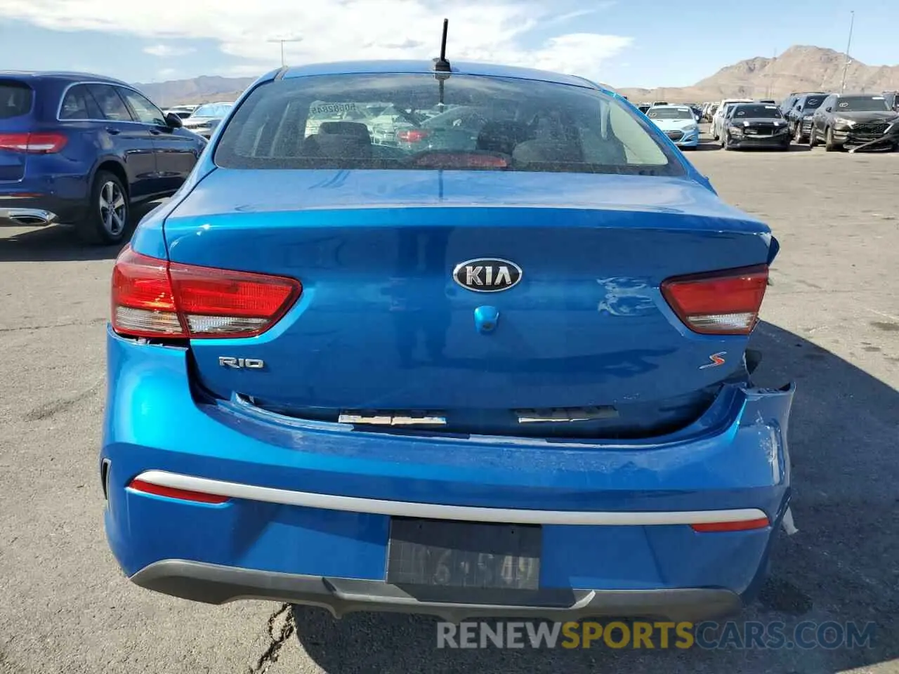 6 Photograph of a damaged car 3KPA24AD1ME364884 KIA RIO 2021