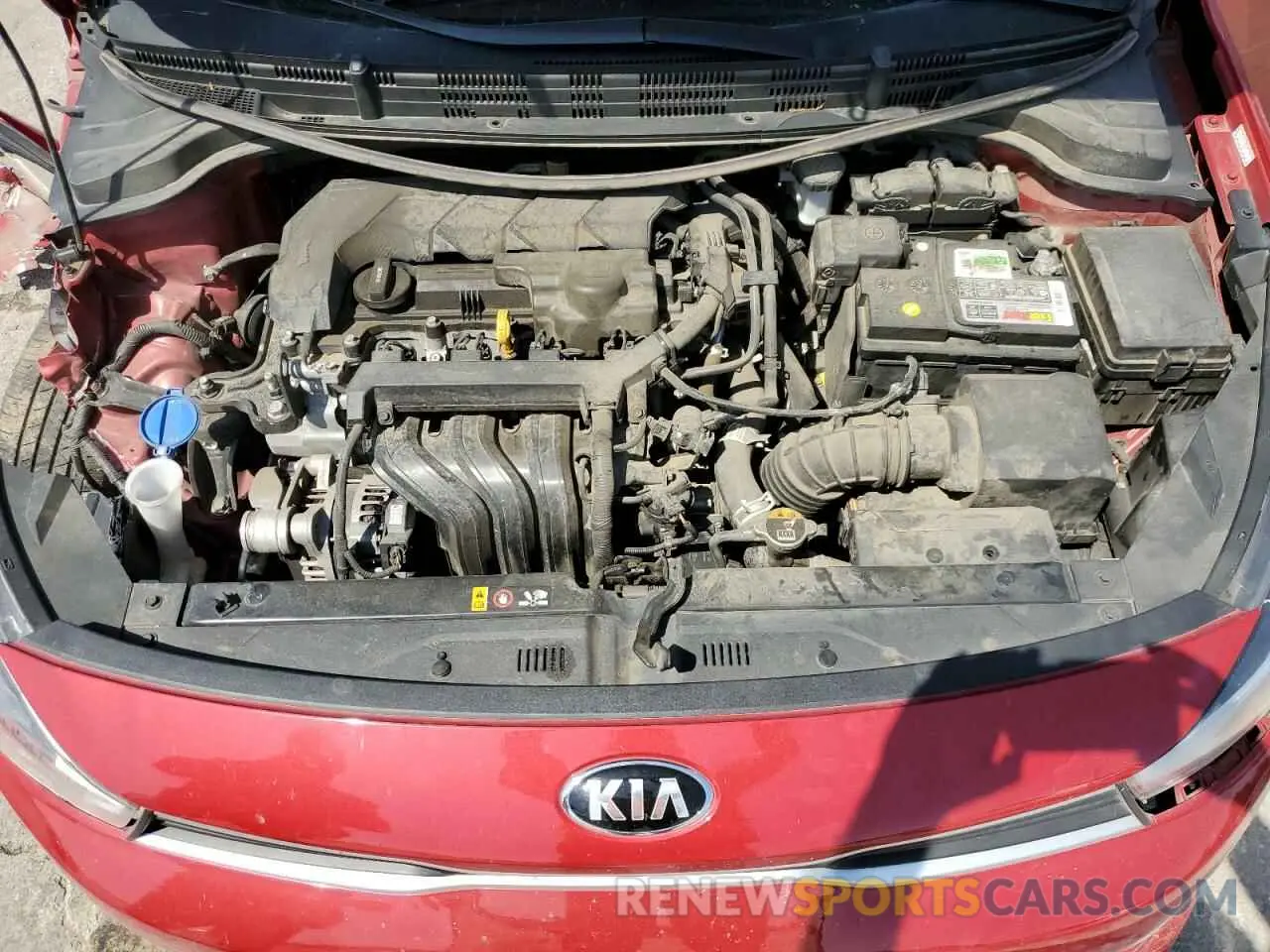 11 Photograph of a damaged car 3KPA24AD1ME378395 KIA RIO 2021