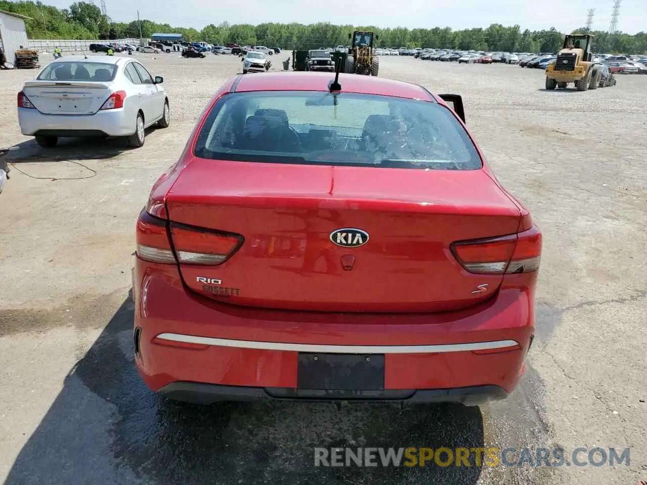 6 Photograph of a damaged car 3KPA24AD1ME378395 KIA RIO 2021