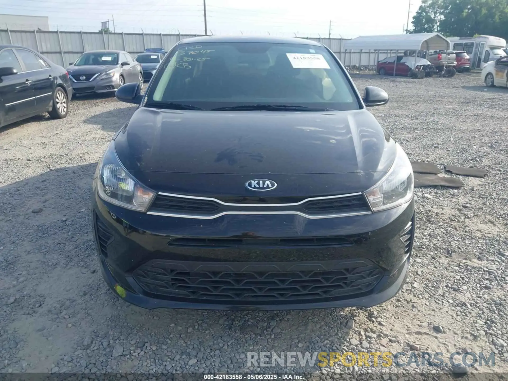 12 Photograph of a damaged car 3KPA24AD1ME418166 KIA RIO 2021