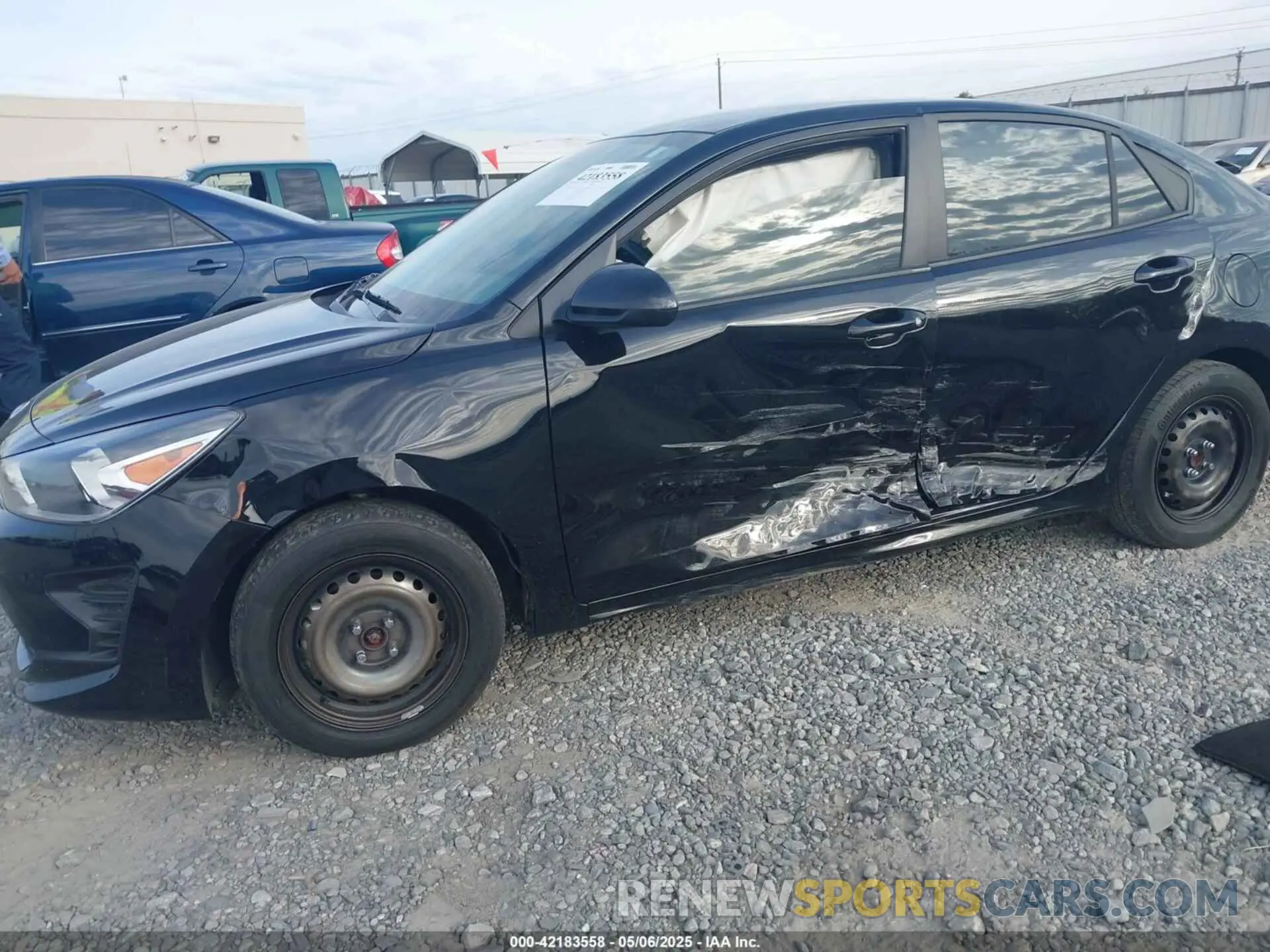 6 Photograph of a damaged car 3KPA24AD1ME418166 KIA RIO 2021