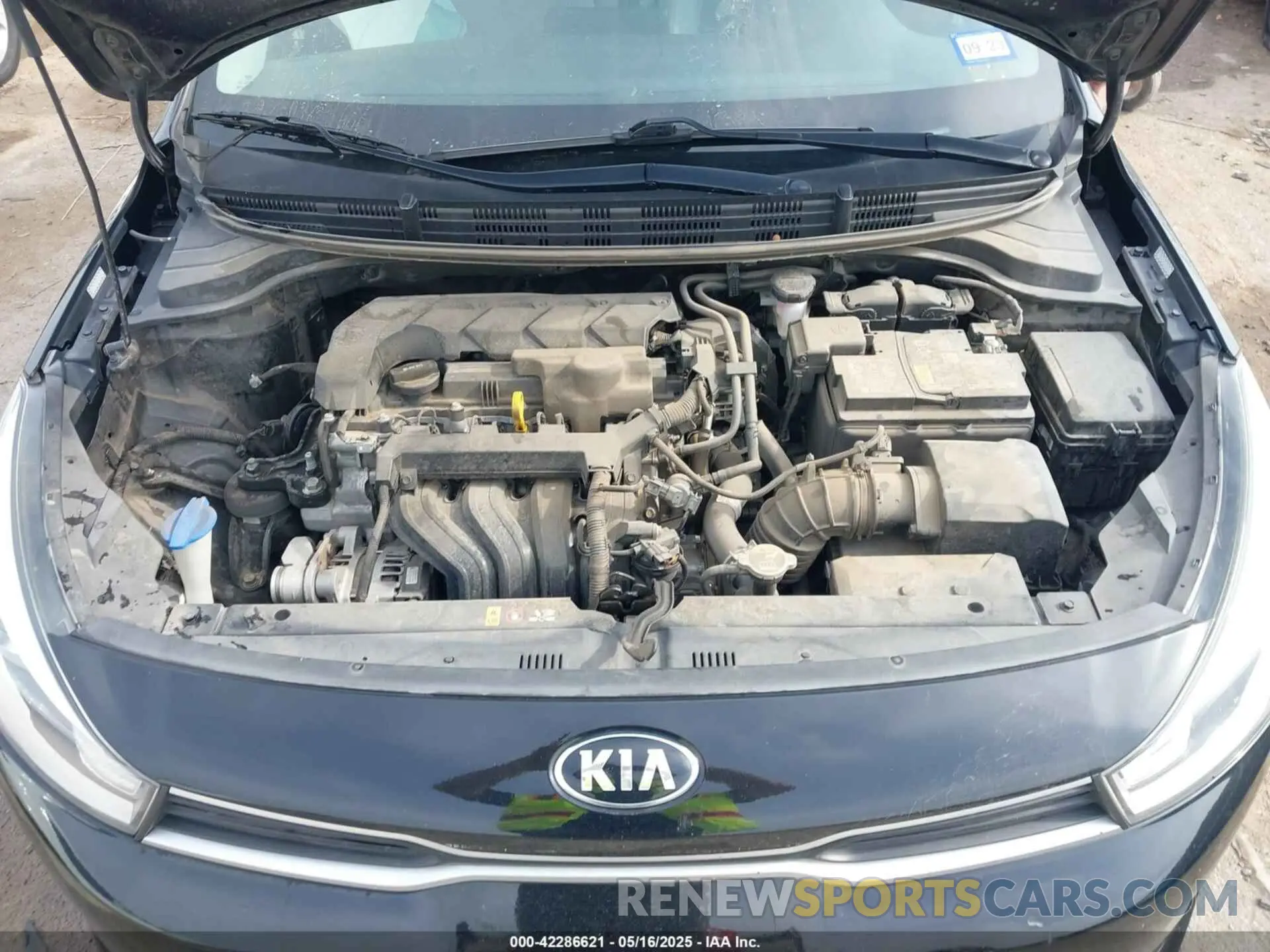 10 Photograph of a damaged car 3KPA24AD1ME426476 KIA RIO 2021