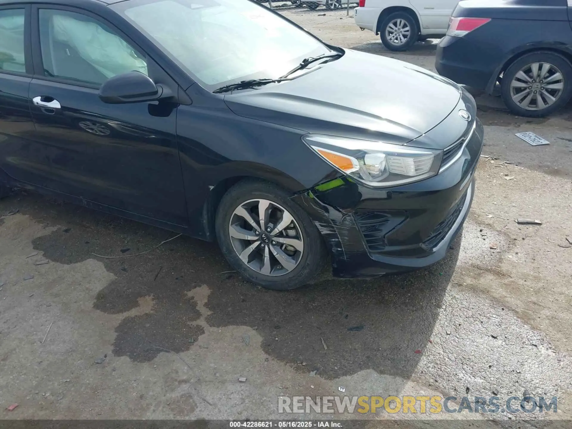 6 Photograph of a damaged car 3KPA24AD1ME426476 KIA RIO 2021