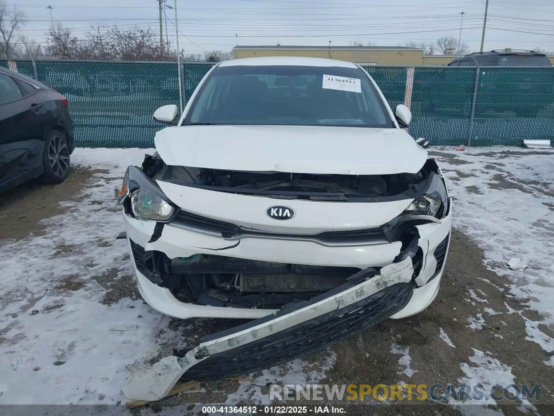 12 Photograph of a damaged car 3KPA24AD2ME371732 KIA RIO 2021
