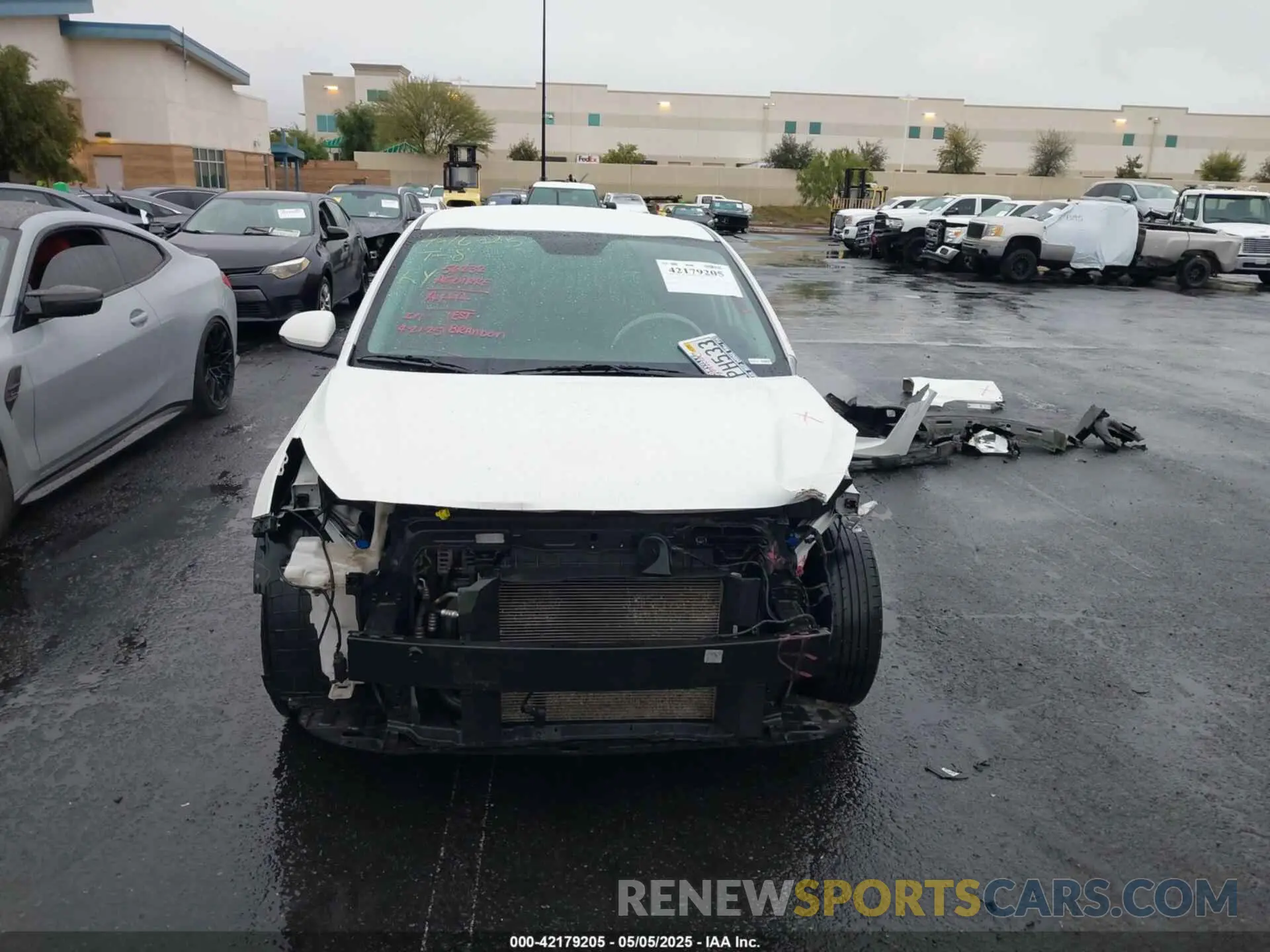 13 Photograph of a damaged car 3KPA24AD2ME375733 KIA RIO 2021