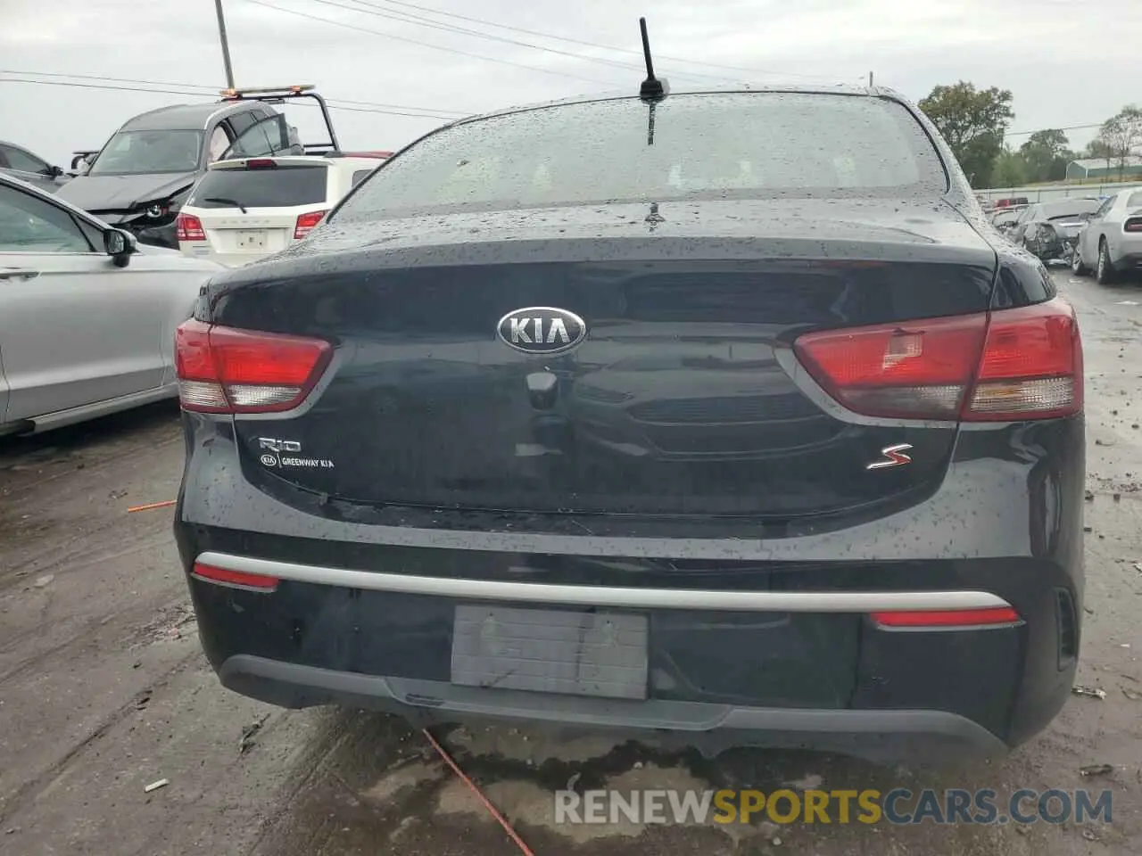 6 Photograph of a damaged car 3KPA24AD2ME378406 KIA RIO 2021