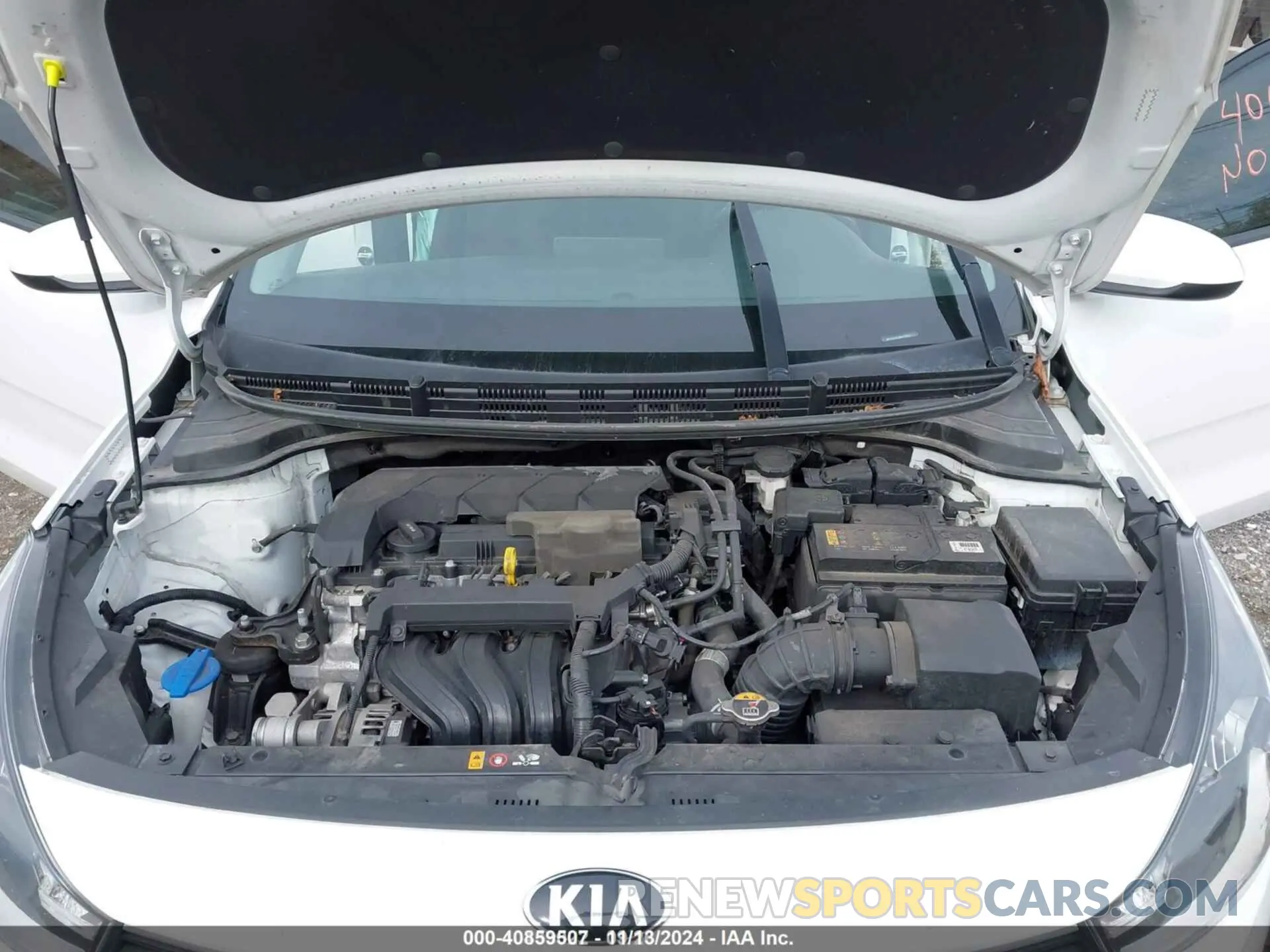 10 Photograph of a damaged car 3KPA24AD2ME378860 KIA RIO 2021