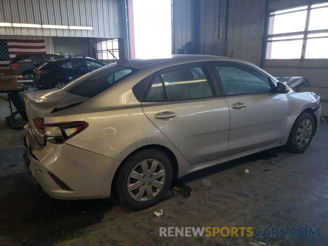 3 Photograph of a damaged car 3KPA24AD2ME382326 KIA RIO 2021
