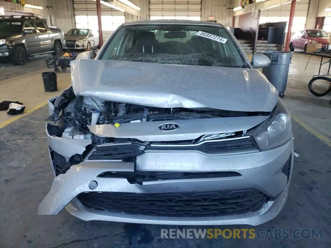 5 Photograph of a damaged car 3KPA24AD2ME382326 KIA RIO 2021