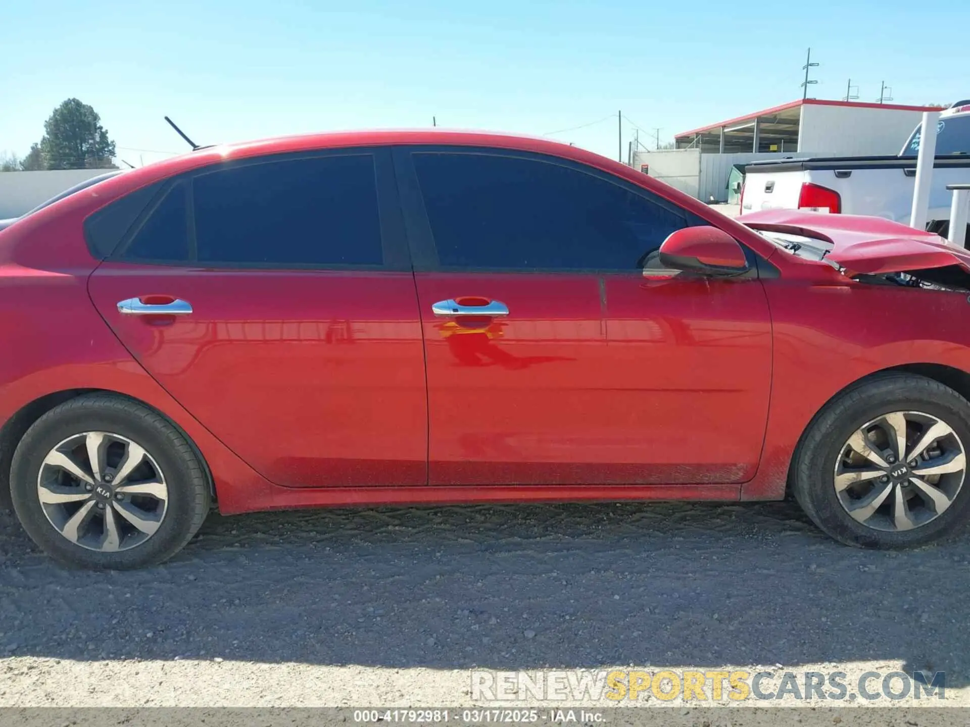 14 Photograph of a damaged car 3KPA24AD2ME387395 KIA RIO 2021
