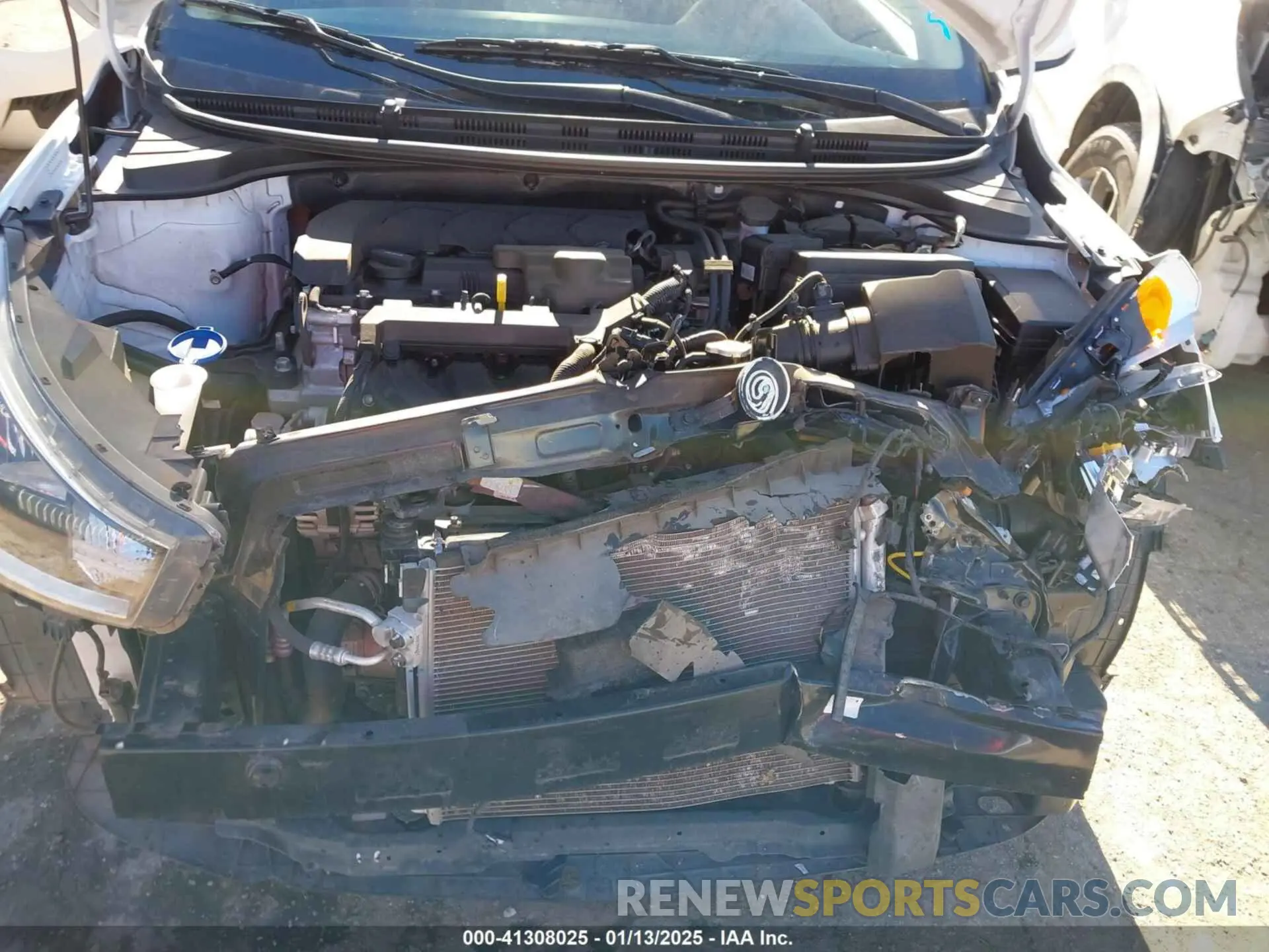 6 Photograph of a damaged car 3KPA24AD2ME392144 KIA RIO 2021