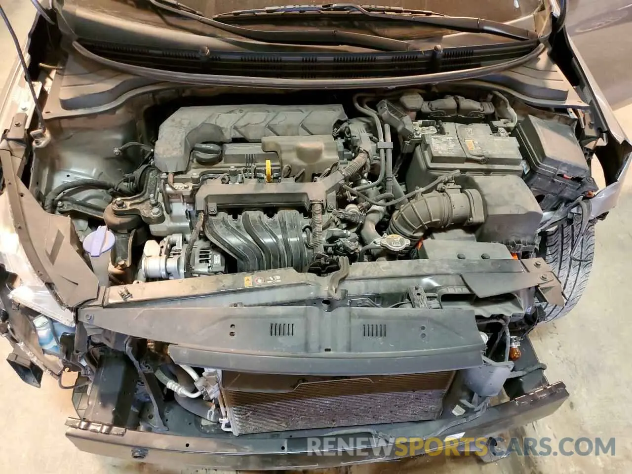 11 Photograph of a damaged car 3KPA24AD2ME394847 KIA RIO 2021