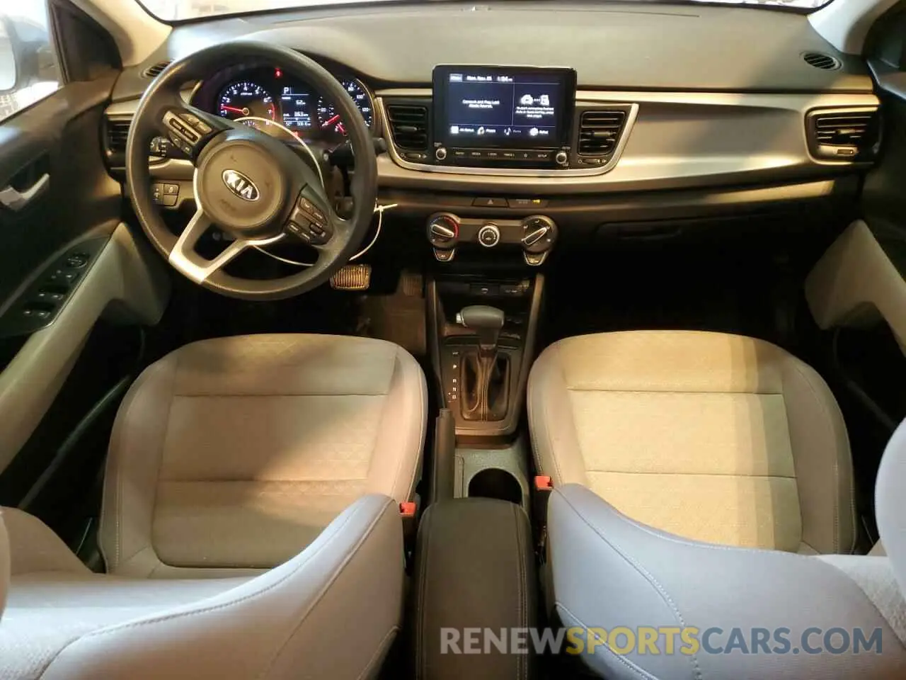8 Photograph of a damaged car 3KPA24AD2ME394847 KIA RIO 2021