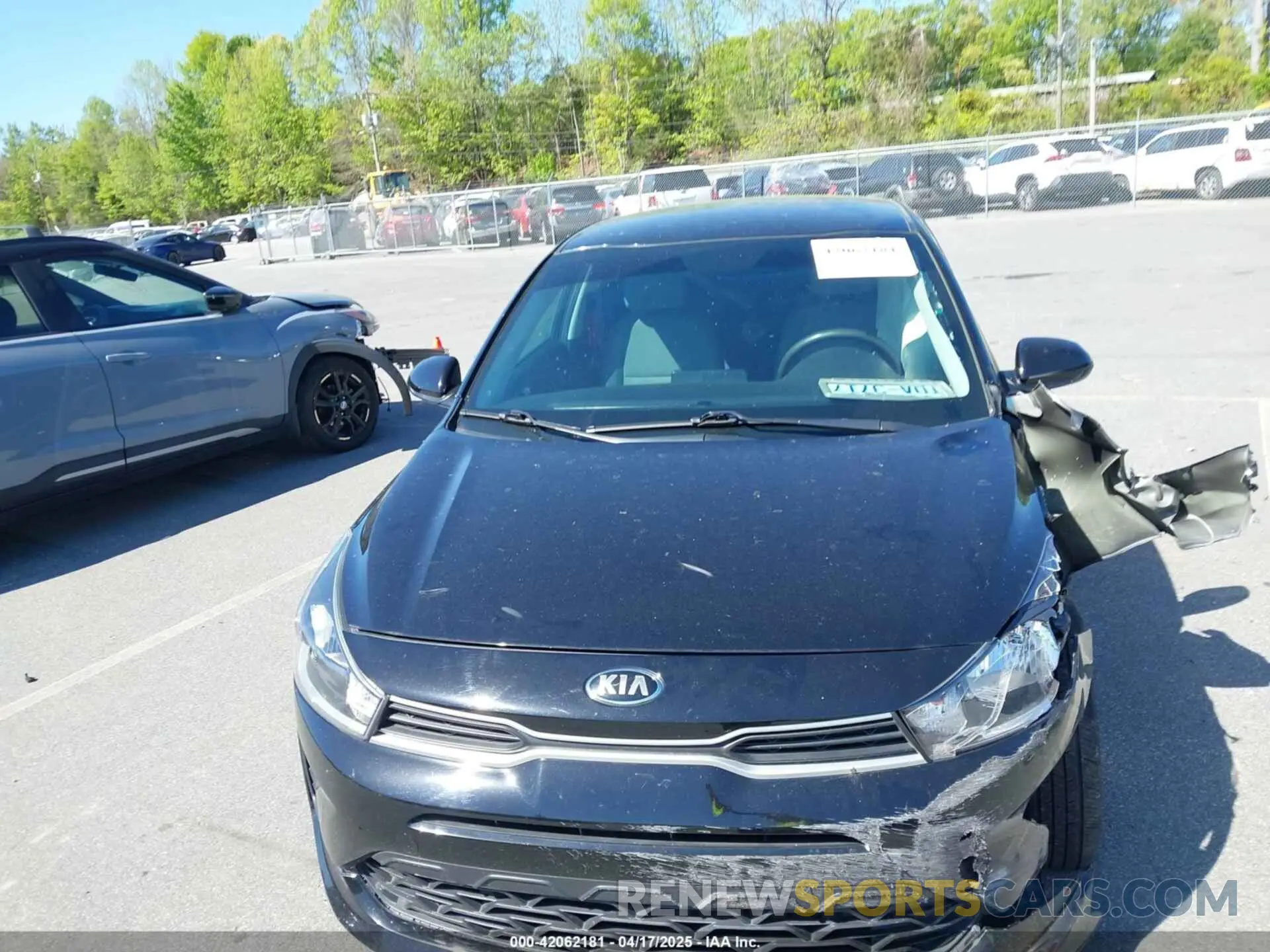 13 Photograph of a damaged car 3KPA24AD2ME397666 KIA RIO 2021