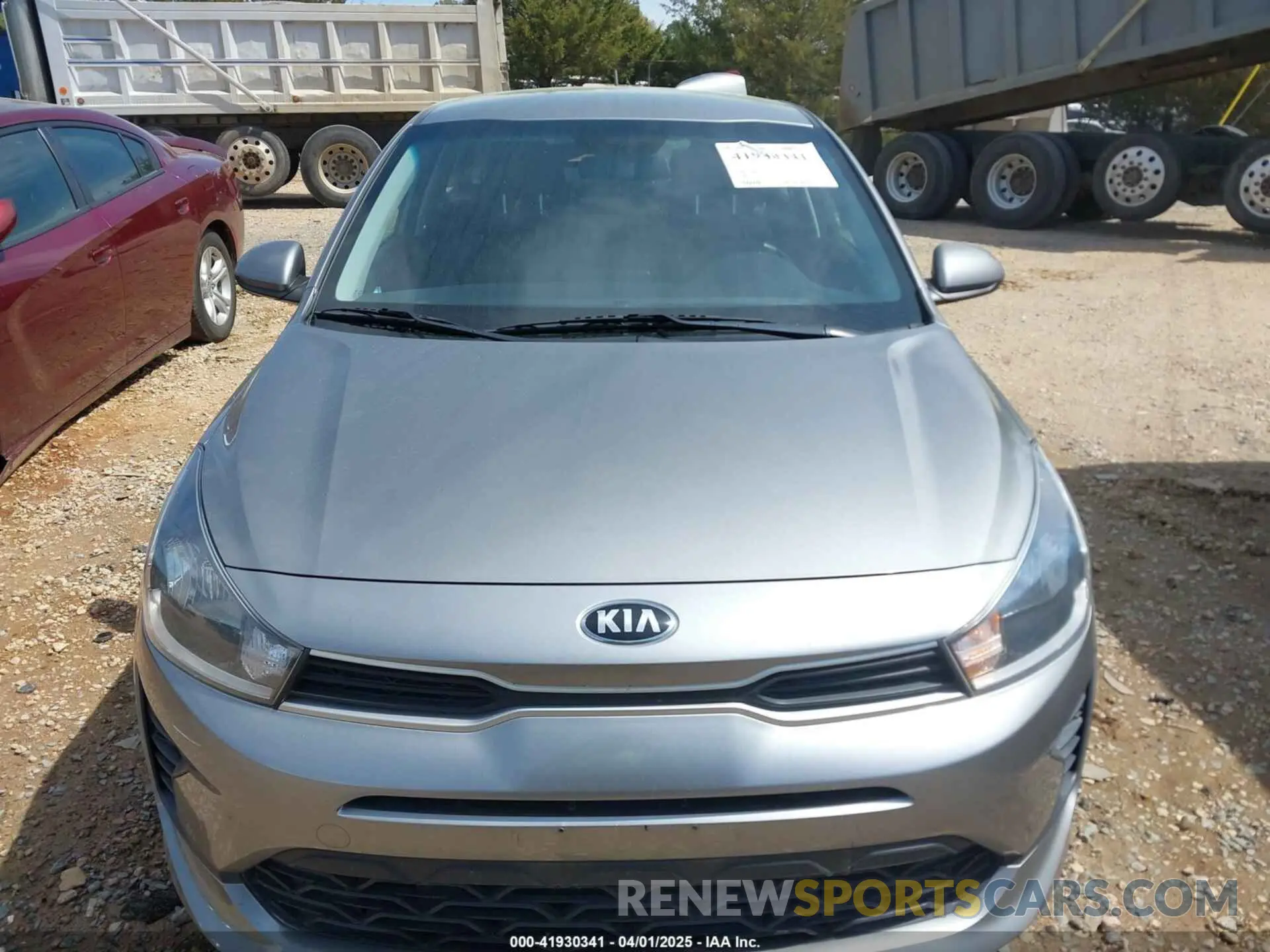 12 Photograph of a damaged car 3KPA24AD3ME364238 KIA RIO 2021