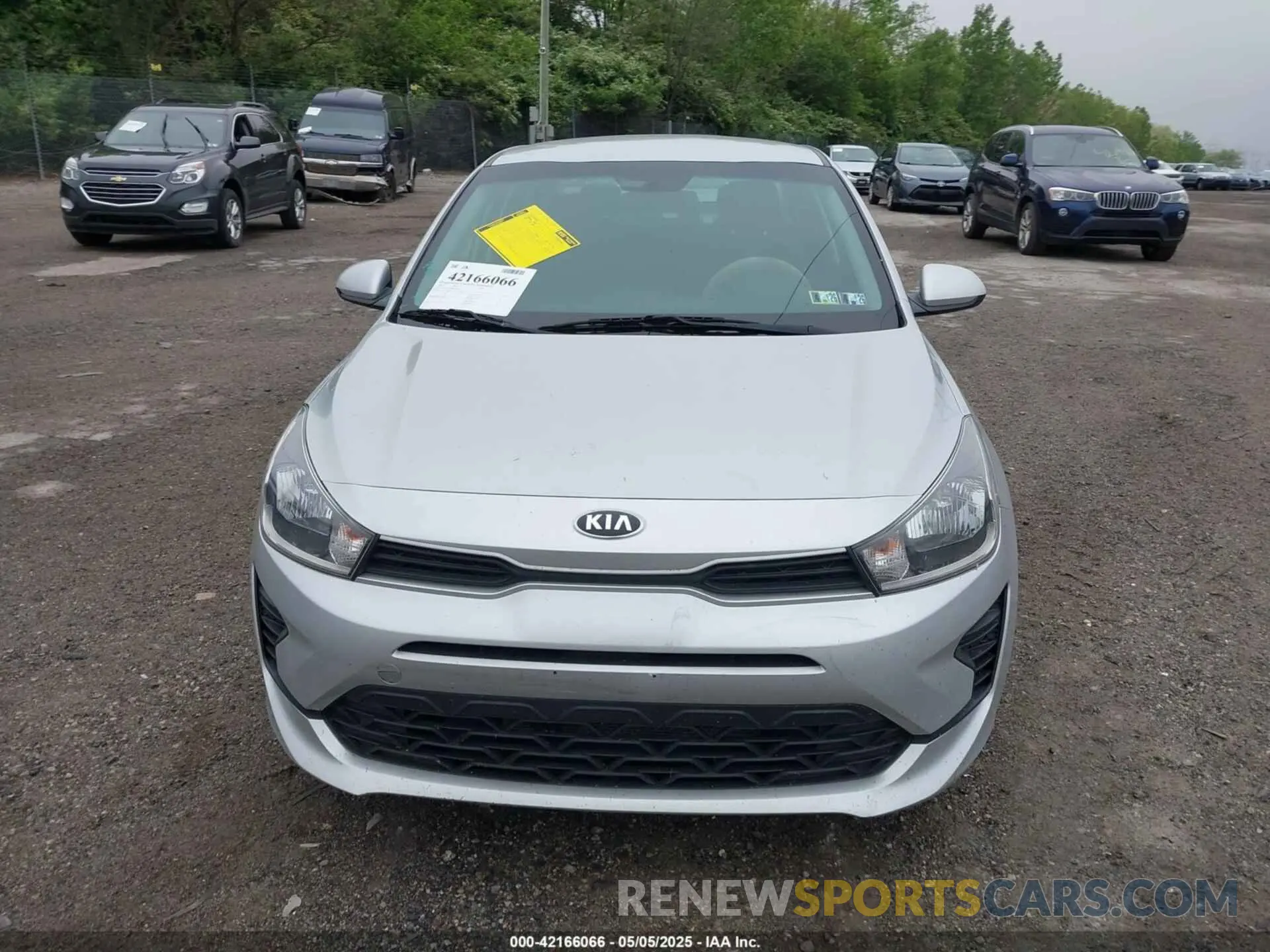 13 Photograph of a damaged car 3KPA24AD3ME366278 KIA RIO 2021