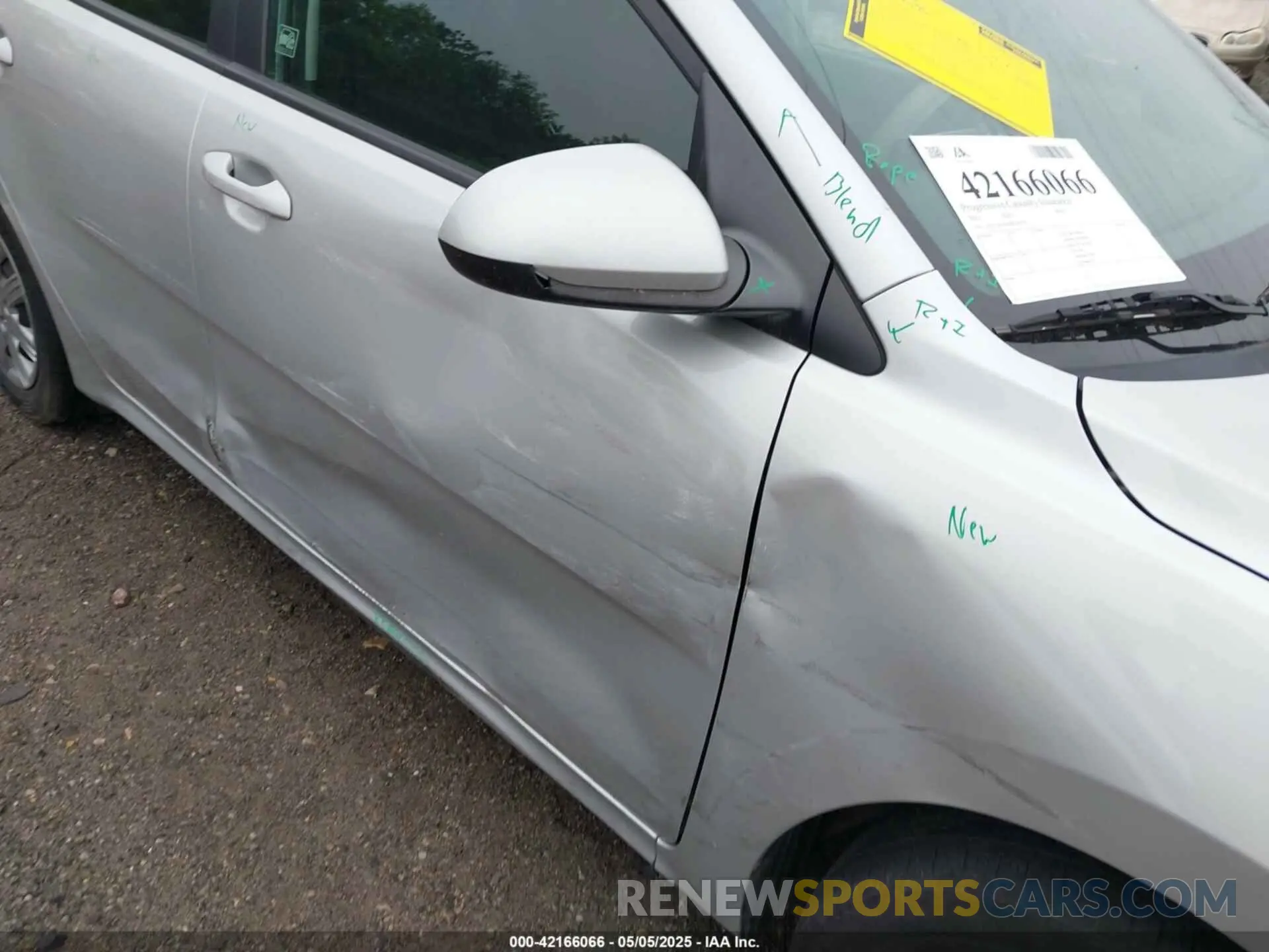 6 Photograph of a damaged car 3KPA24AD3ME366278 KIA RIO 2021