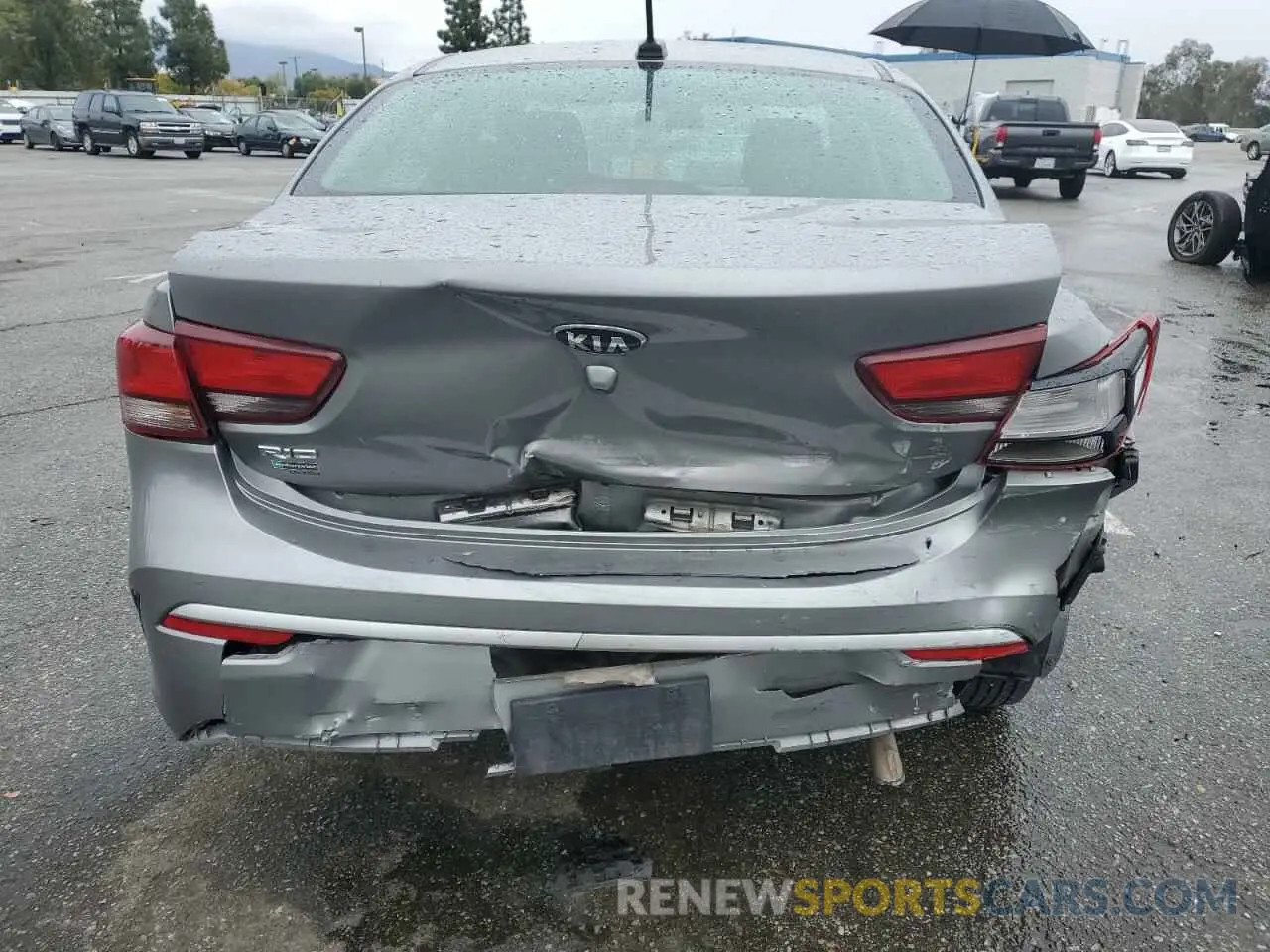 6 Photograph of a damaged car 3KPA24AD3ME367351 KIA RIO 2021