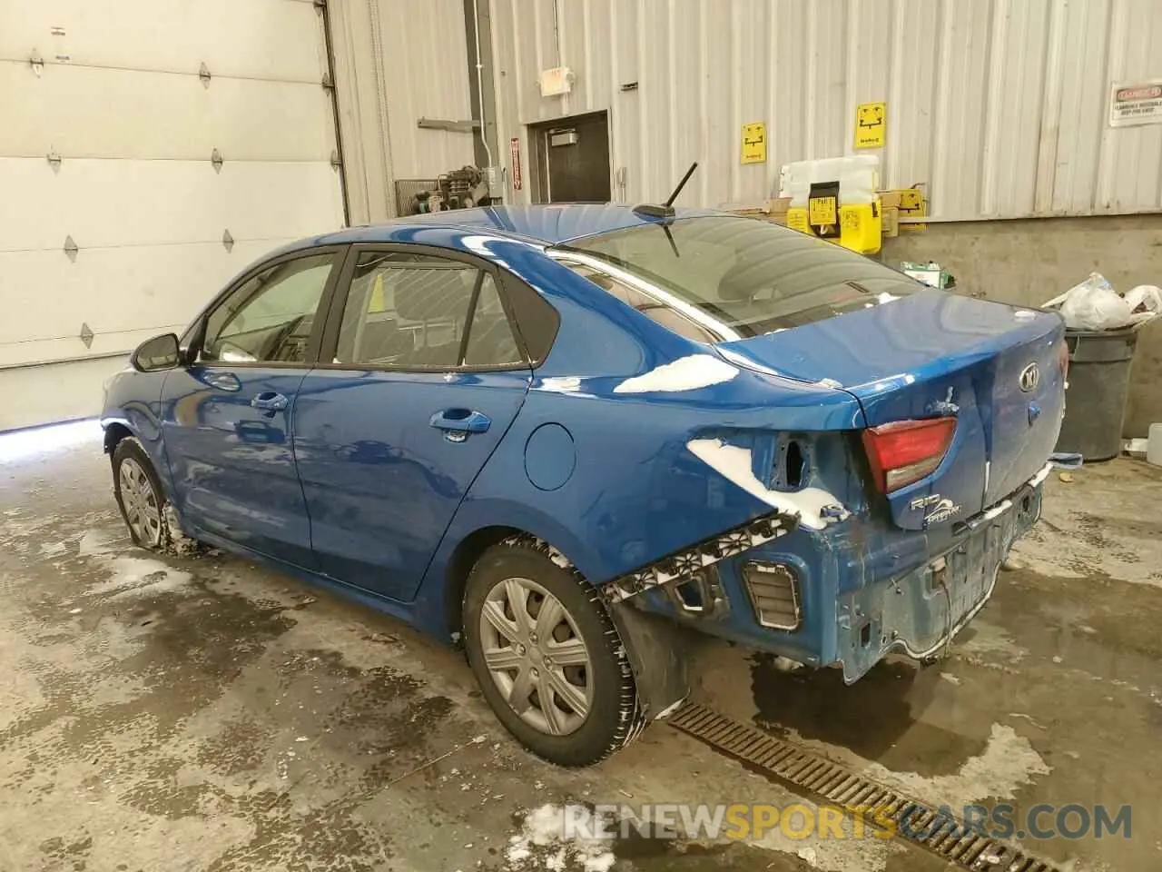 2 Photograph of a damaged car 3KPA24AD3ME367544 KIA RIO 2021