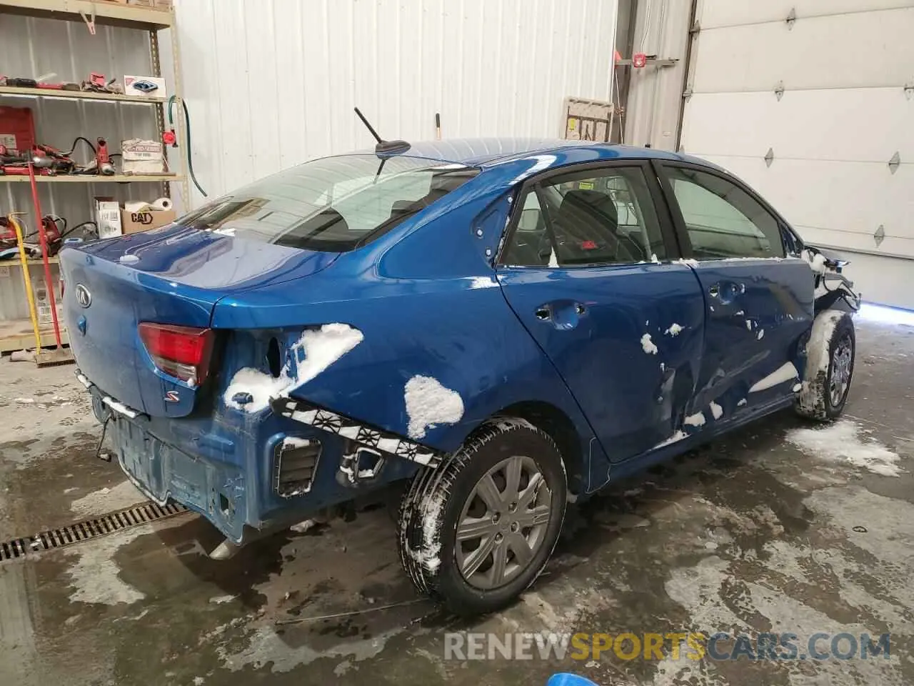 3 Photograph of a damaged car 3KPA24AD3ME367544 KIA RIO 2021