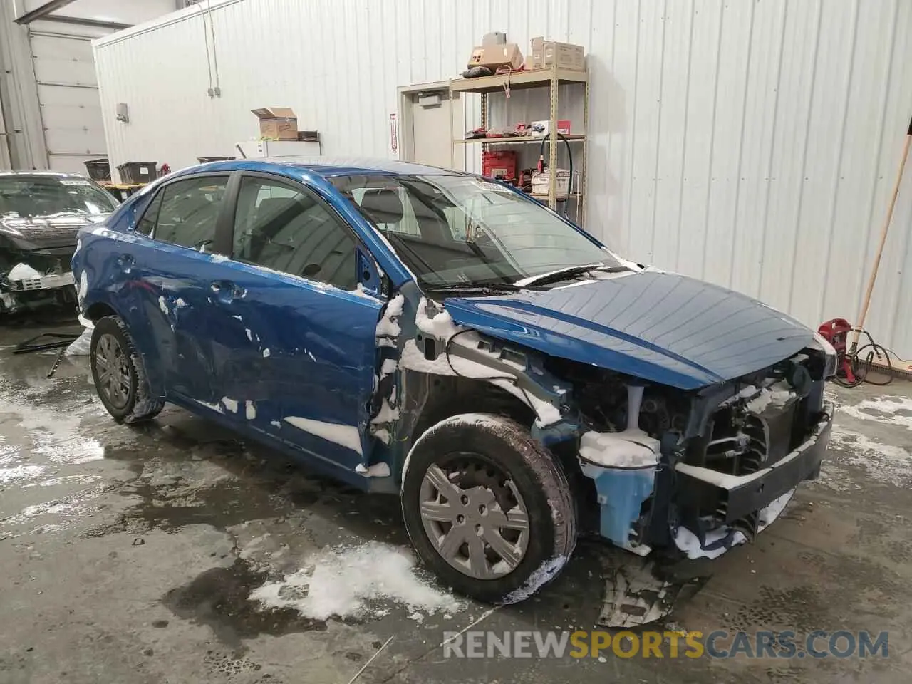 4 Photograph of a damaged car 3KPA24AD3ME367544 KIA RIO 2021