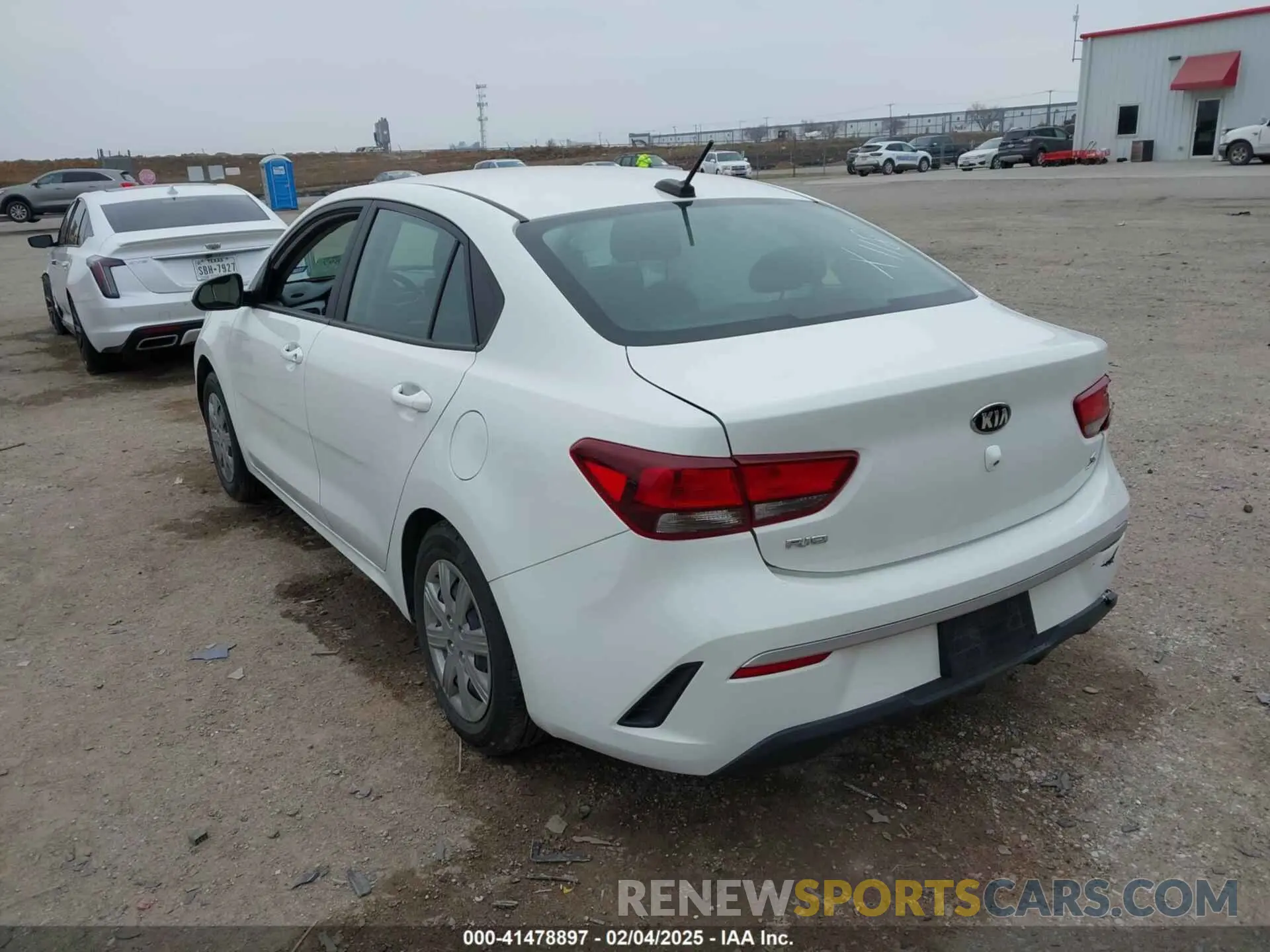 3 Photograph of a damaged car 3KPA24AD3ME382481 KIA RIO 2021