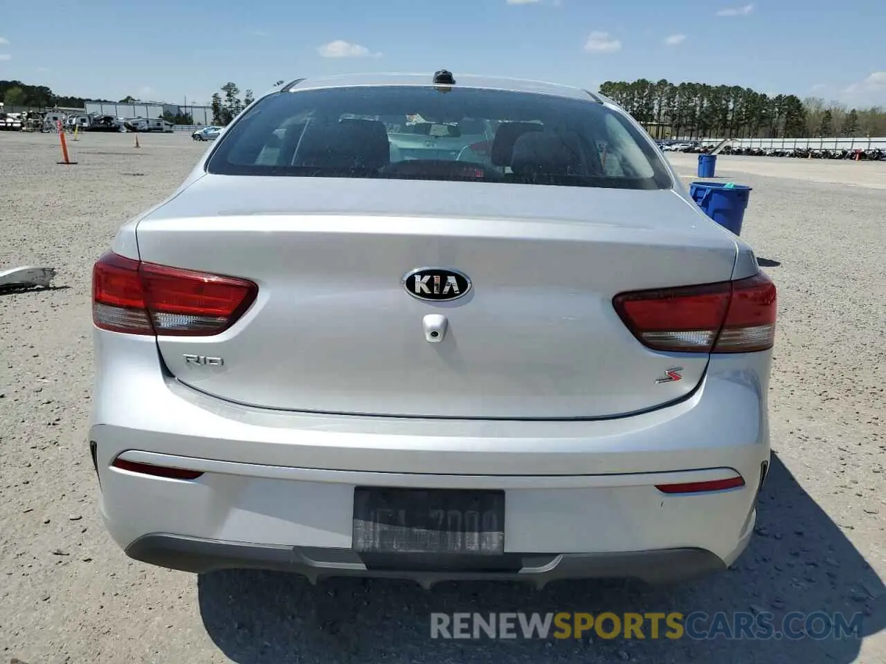6 Photograph of a damaged car 3KPA24AD3ME383145 KIA RIO 2021