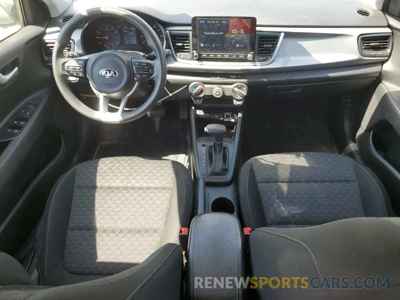 8 Photograph of a damaged car 3KPA24AD3ME383145 KIA RIO 2021