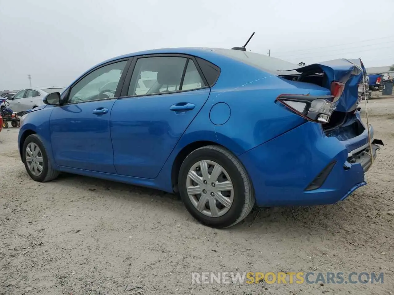 2 Photograph of a damaged car 3KPA24AD3ME395165 KIA RIO 2021