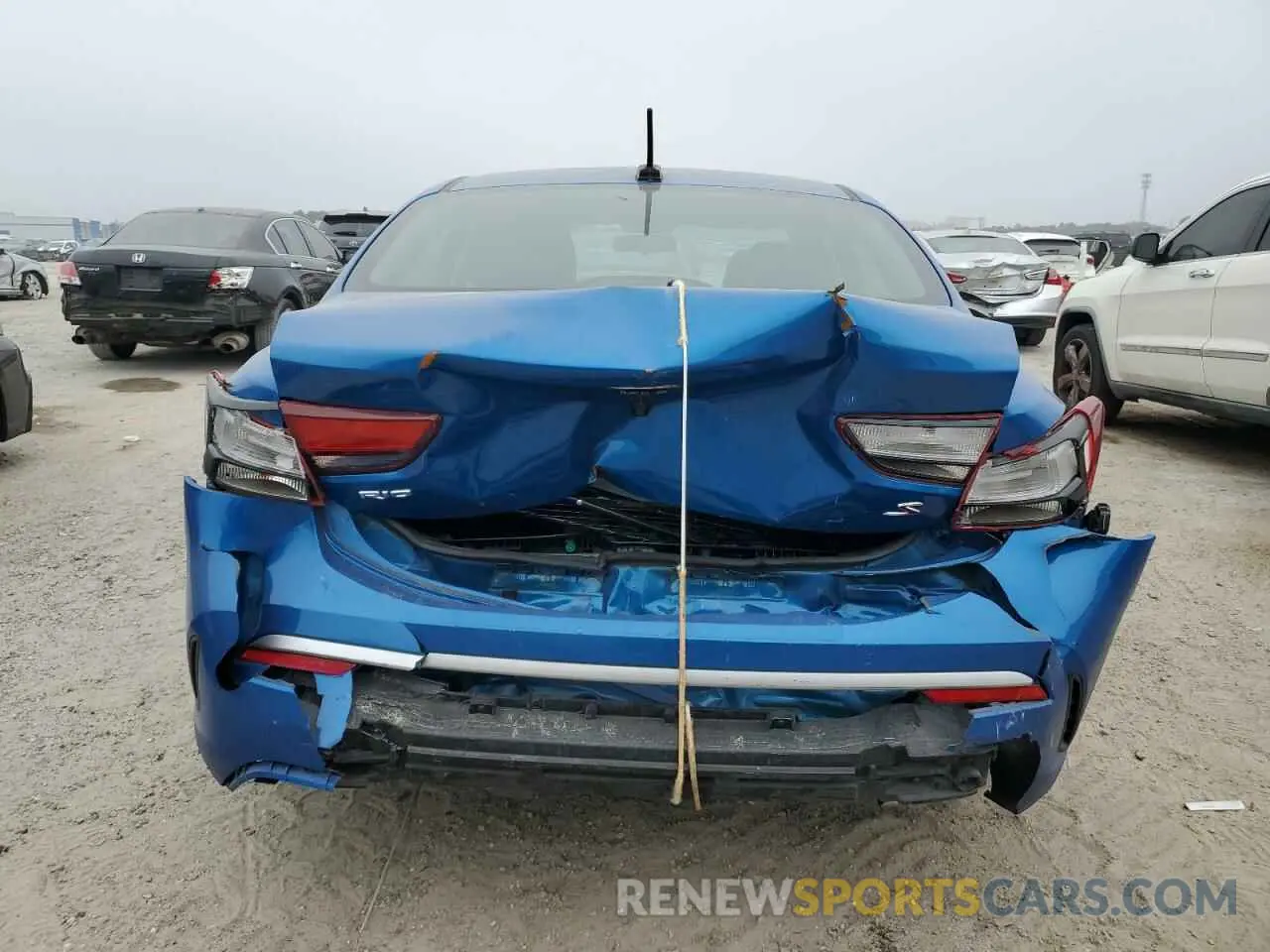 6 Photograph of a damaged car 3KPA24AD3ME395165 KIA RIO 2021