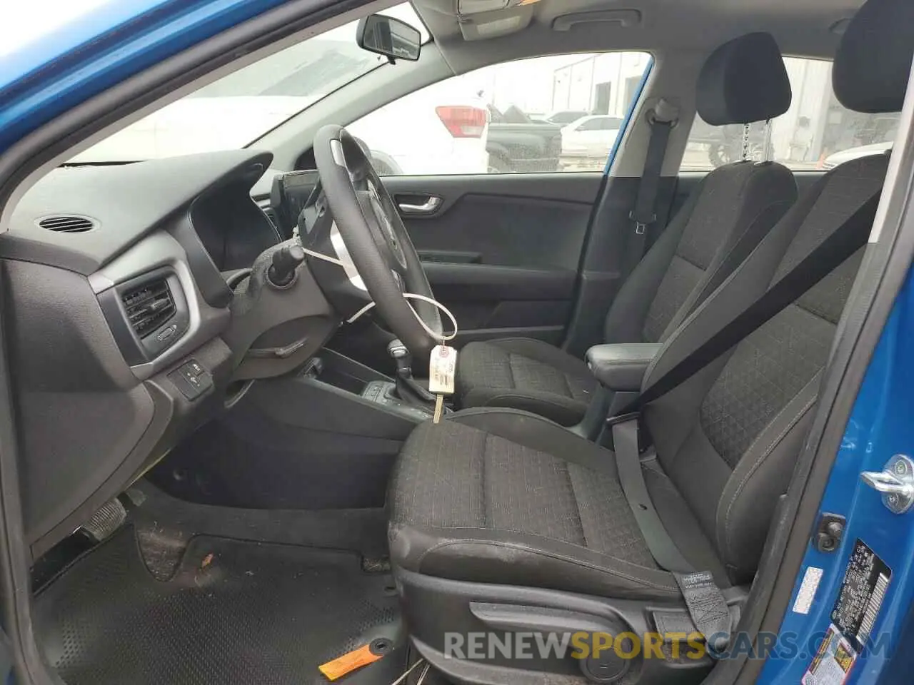 7 Photograph of a damaged car 3KPA24AD3ME395165 KIA RIO 2021