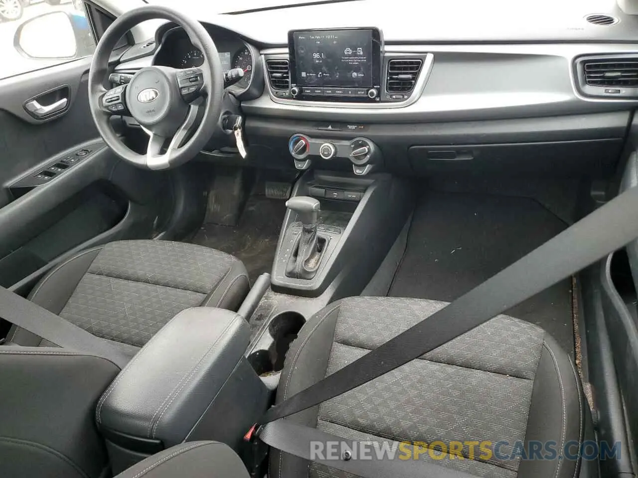 8 Photograph of a damaged car 3KPA24AD3ME395165 KIA RIO 2021