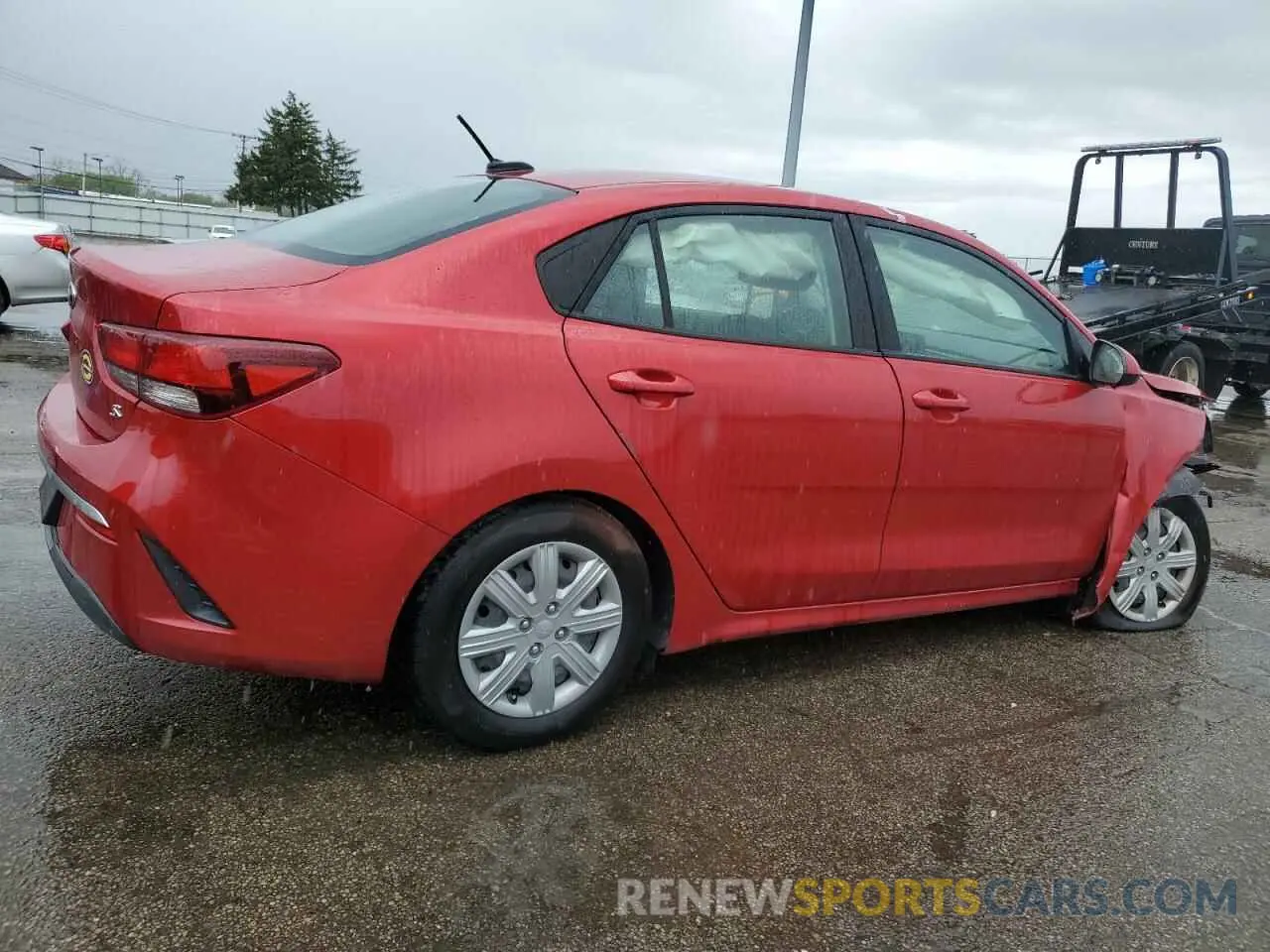 3 Photograph of a damaged car 3KPA24AD3ME403068 KIA RIO 2021