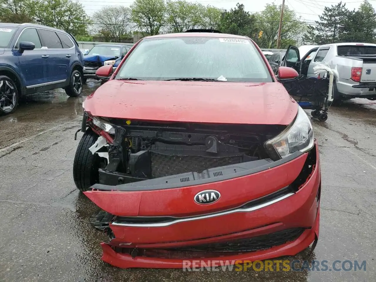 5 Photograph of a damaged car 3KPA24AD3ME403068 KIA RIO 2021