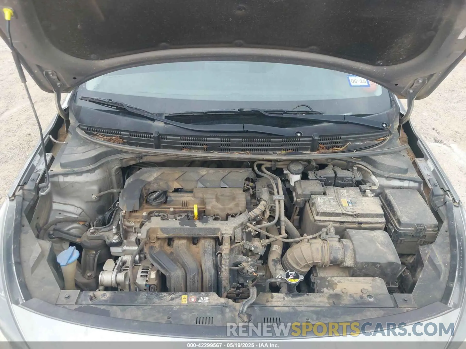 10 Photograph of a damaged car 3KPA24AD3ME405709 KIA RIO 2021