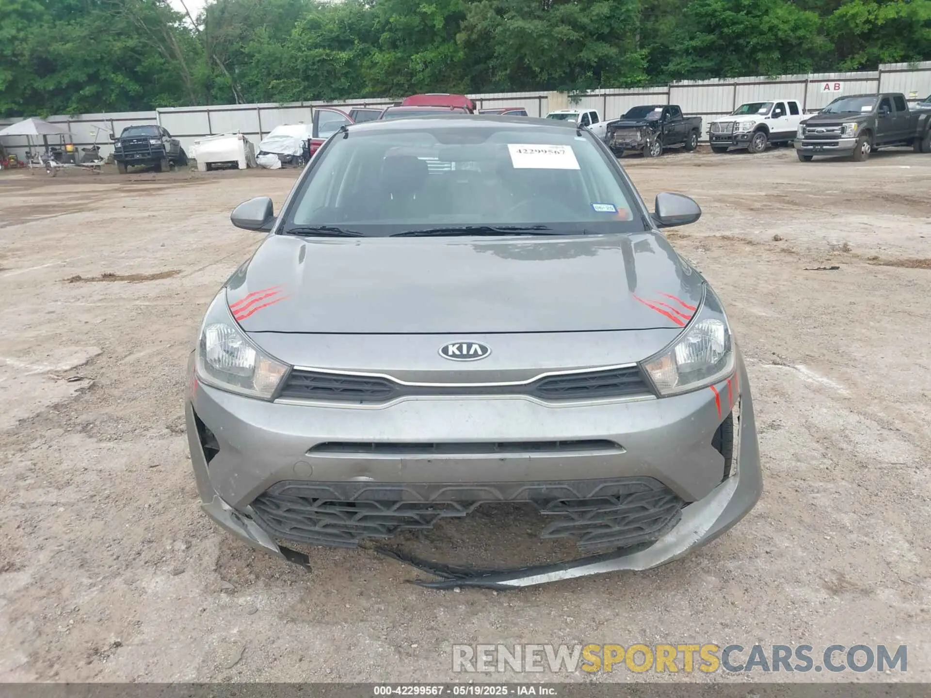 12 Photograph of a damaged car 3KPA24AD3ME405709 KIA RIO 2021