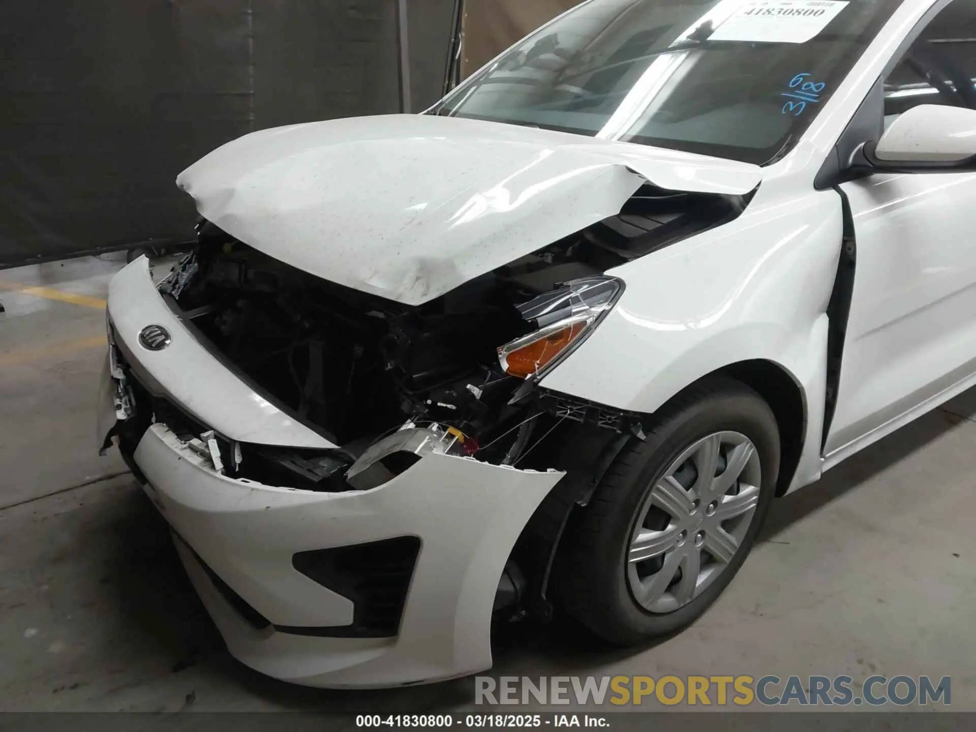 6 Photograph of a damaged car 3KPA24AD3ME413311 KIA RIO 2021